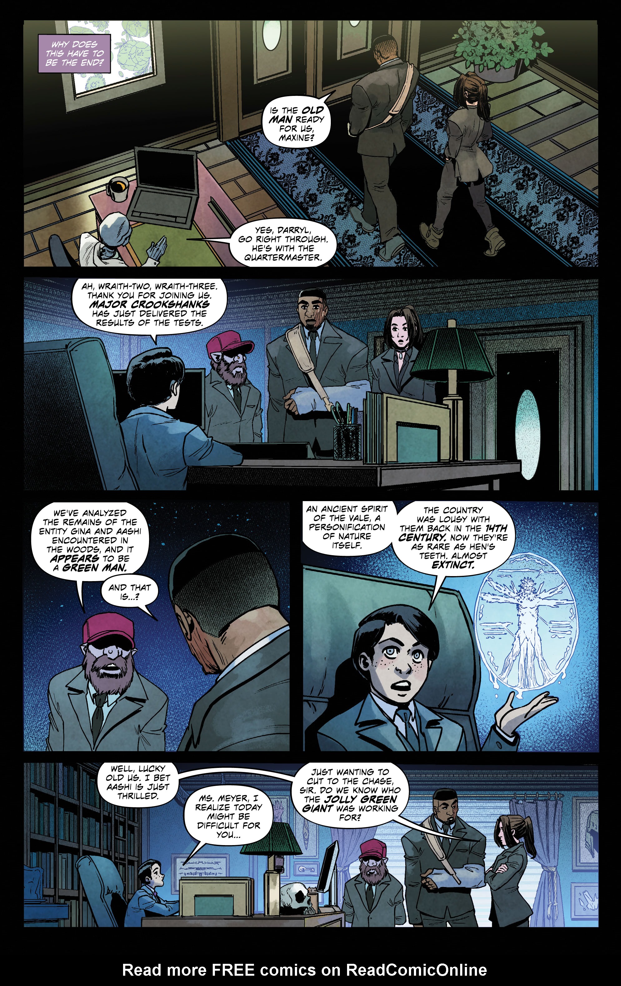 Read online Shadow Service comic -  Issue #12 - 9