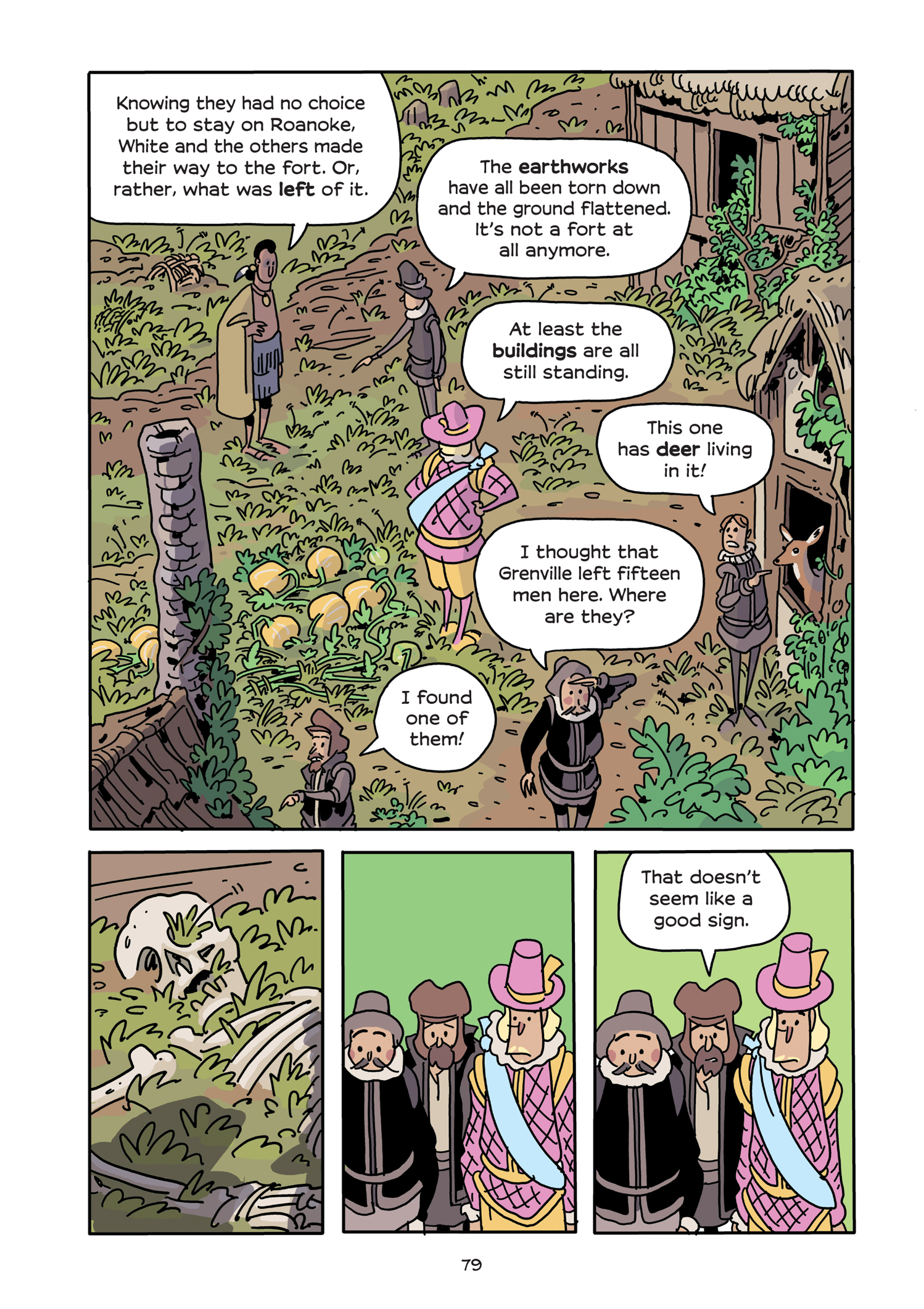 Read online History Comics comic -  Issue # The Roanoke Colony - Americas First Mystery - 84