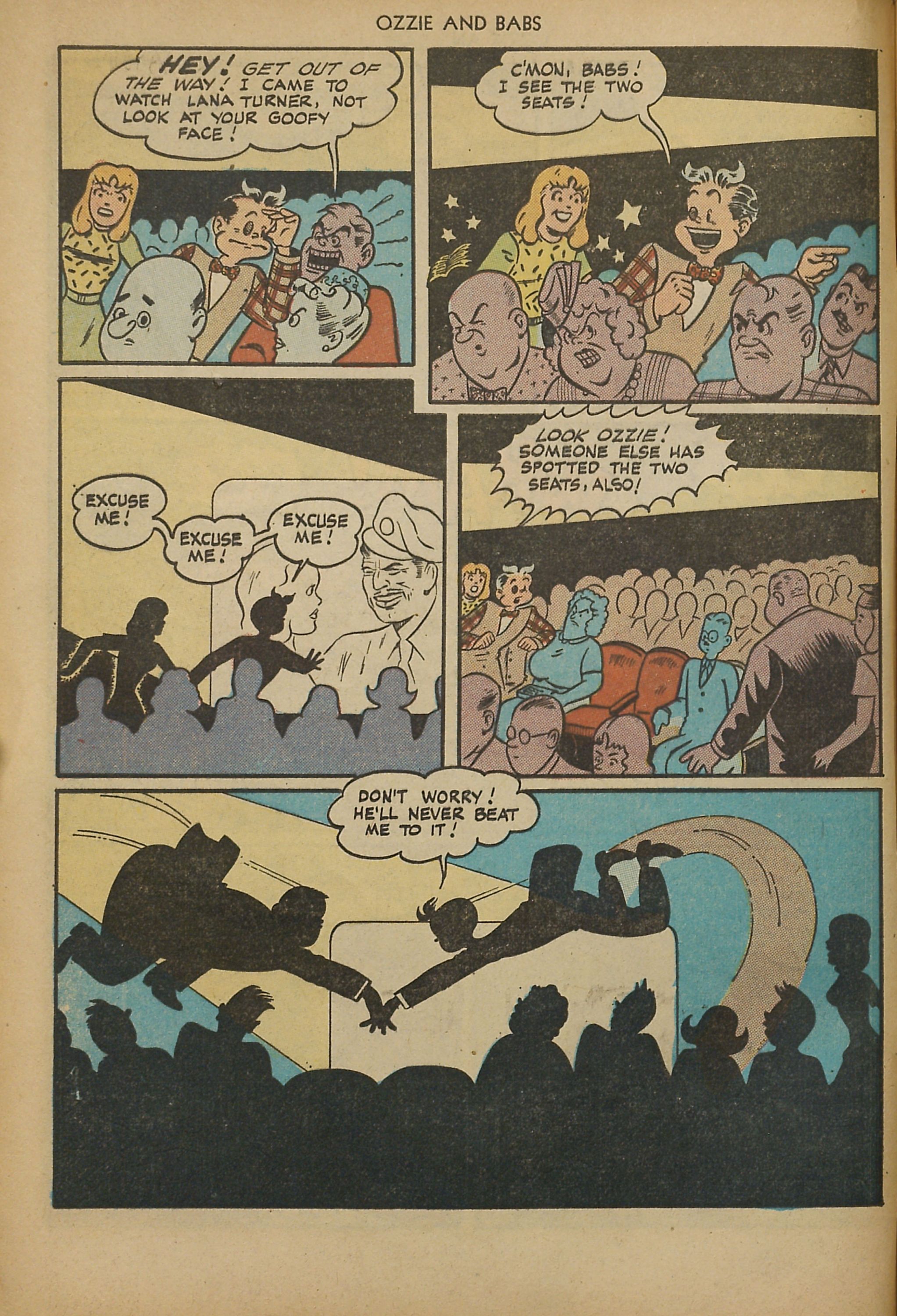 Read online Ozzie And Babs comic -  Issue #10 - 8