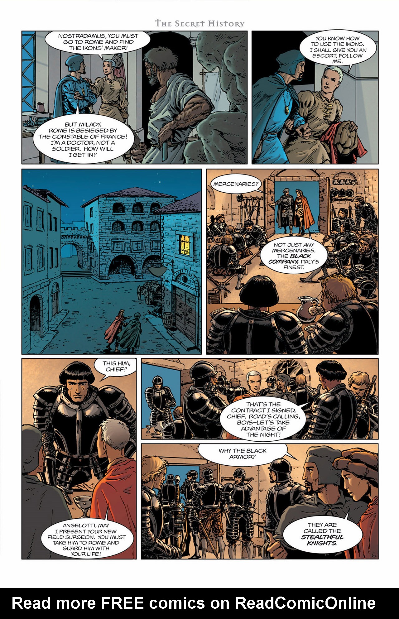 Read online The Secret History comic -  Issue #4 - 9