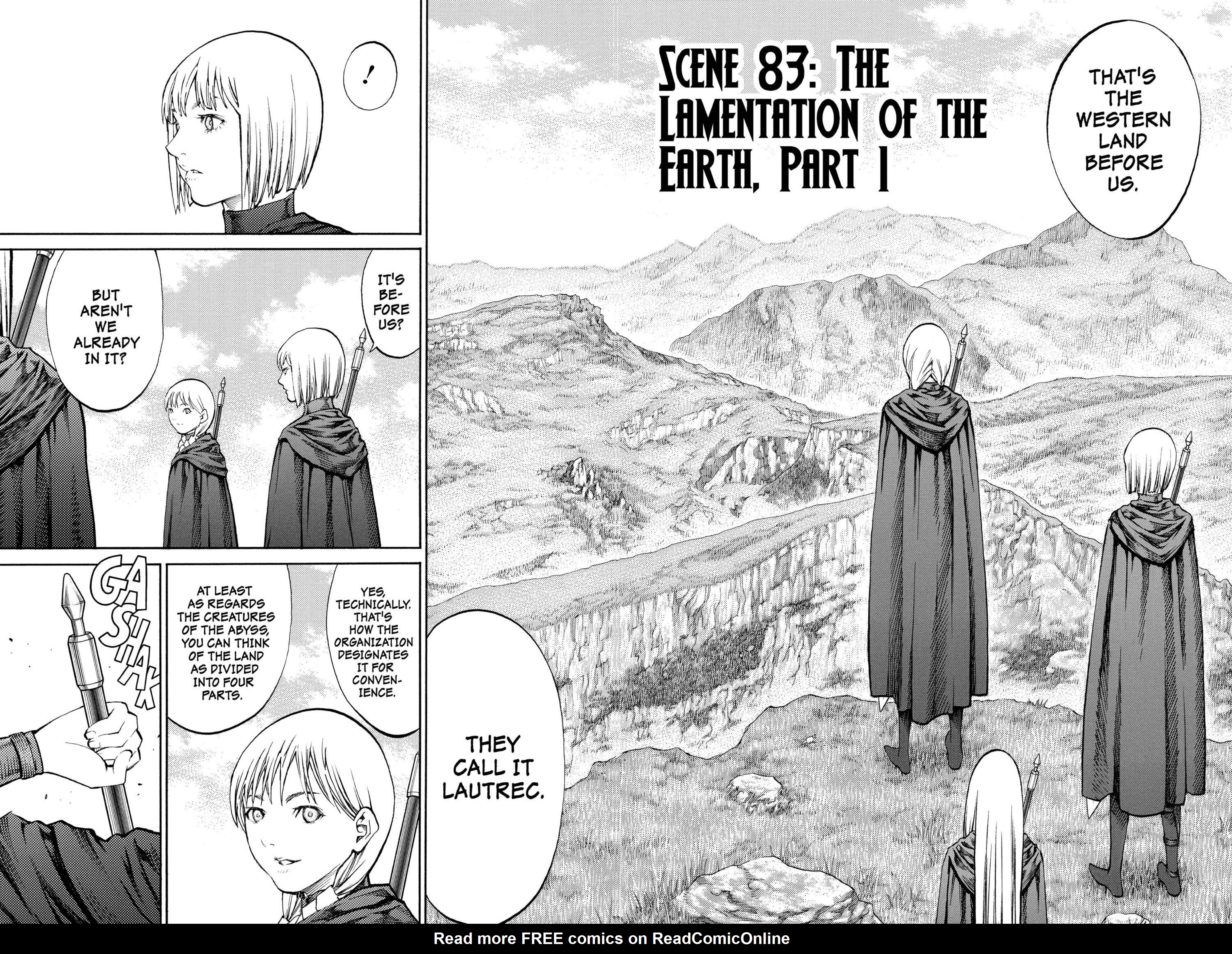 Read online Claymore comic -  Issue #15 - 150