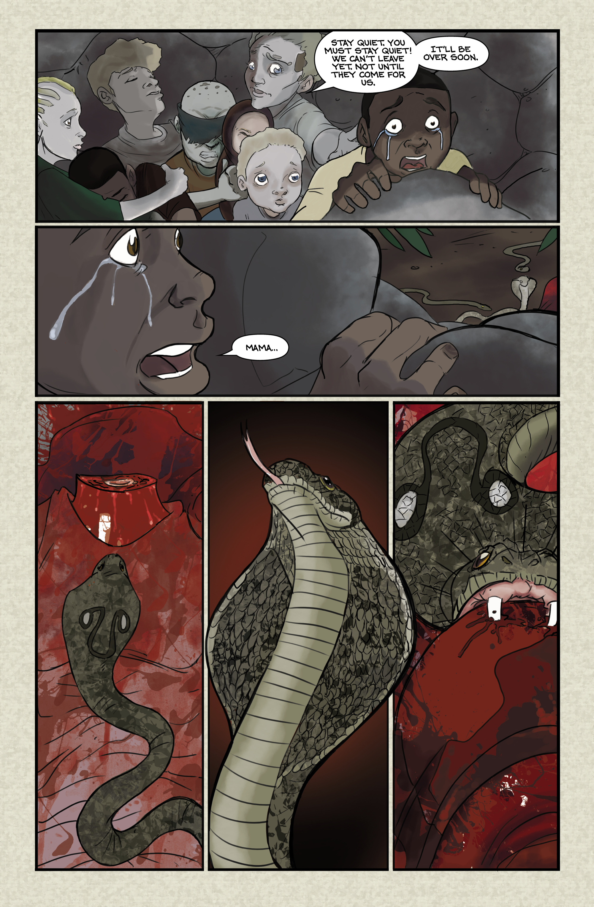 Read online Flesh of White comic -  Issue #4 - 15