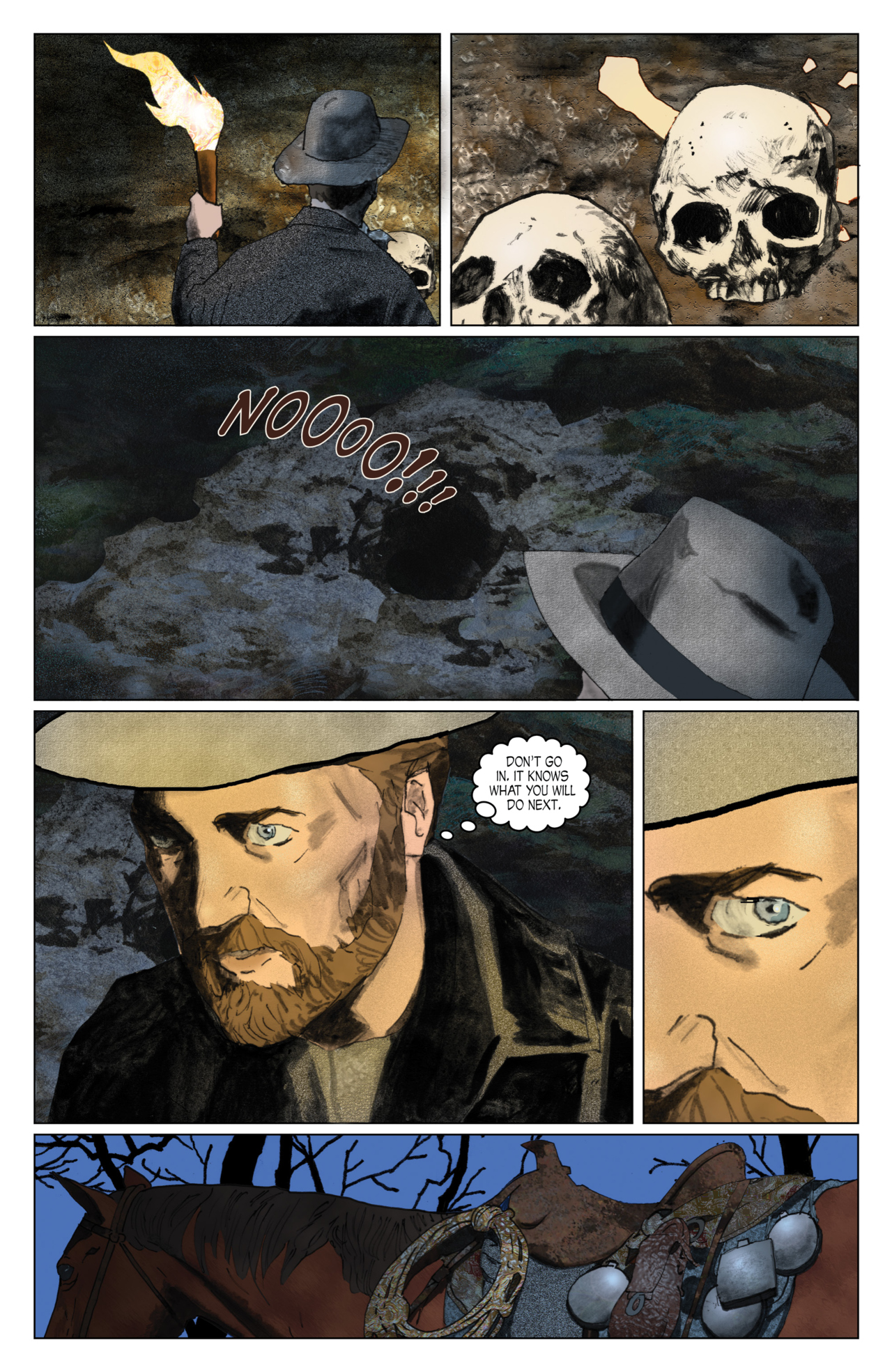 Read online John Carpenter's Night Terrors comic -  Issue # Black Sparrow - 110