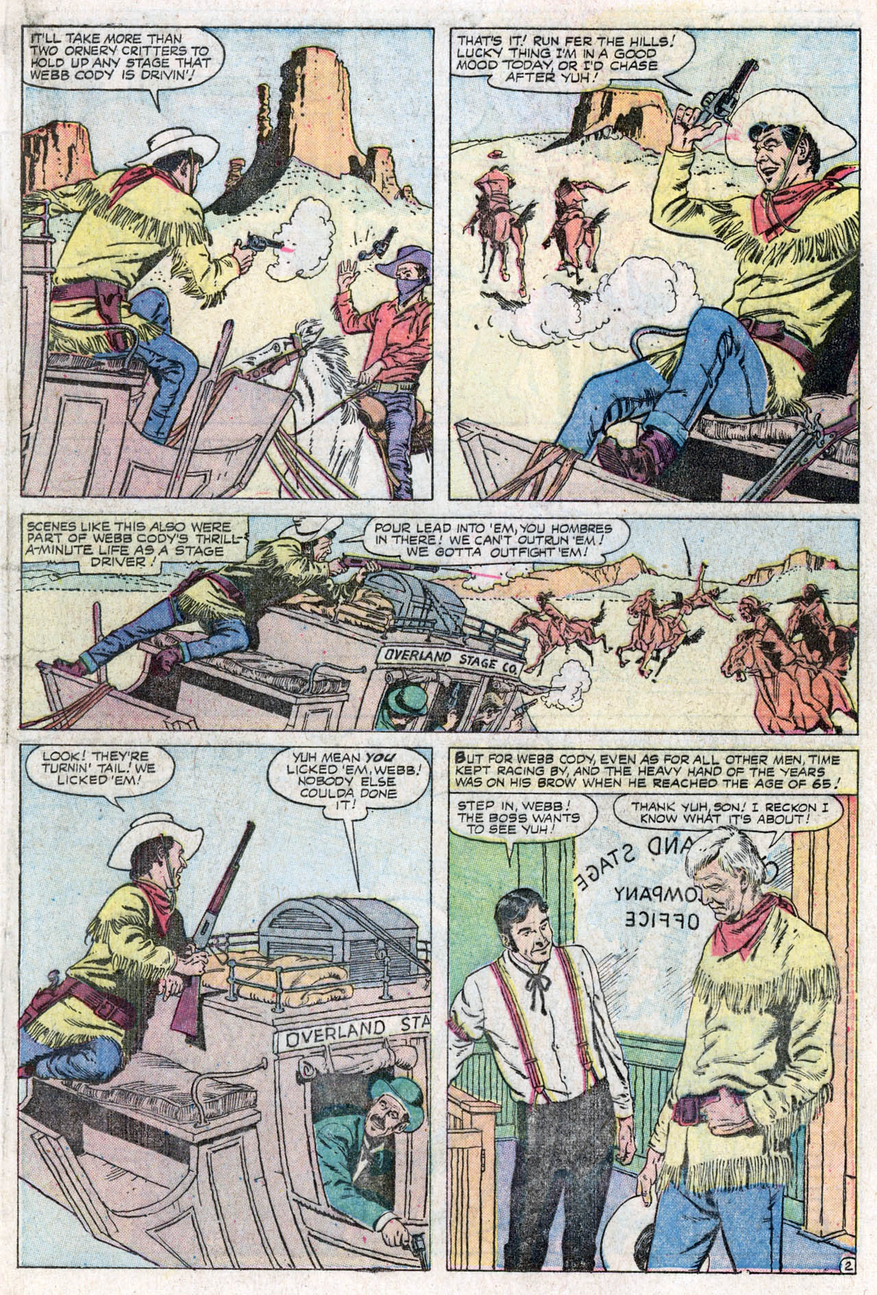 Read online Two Gun Western comic -  Issue #8 - 13