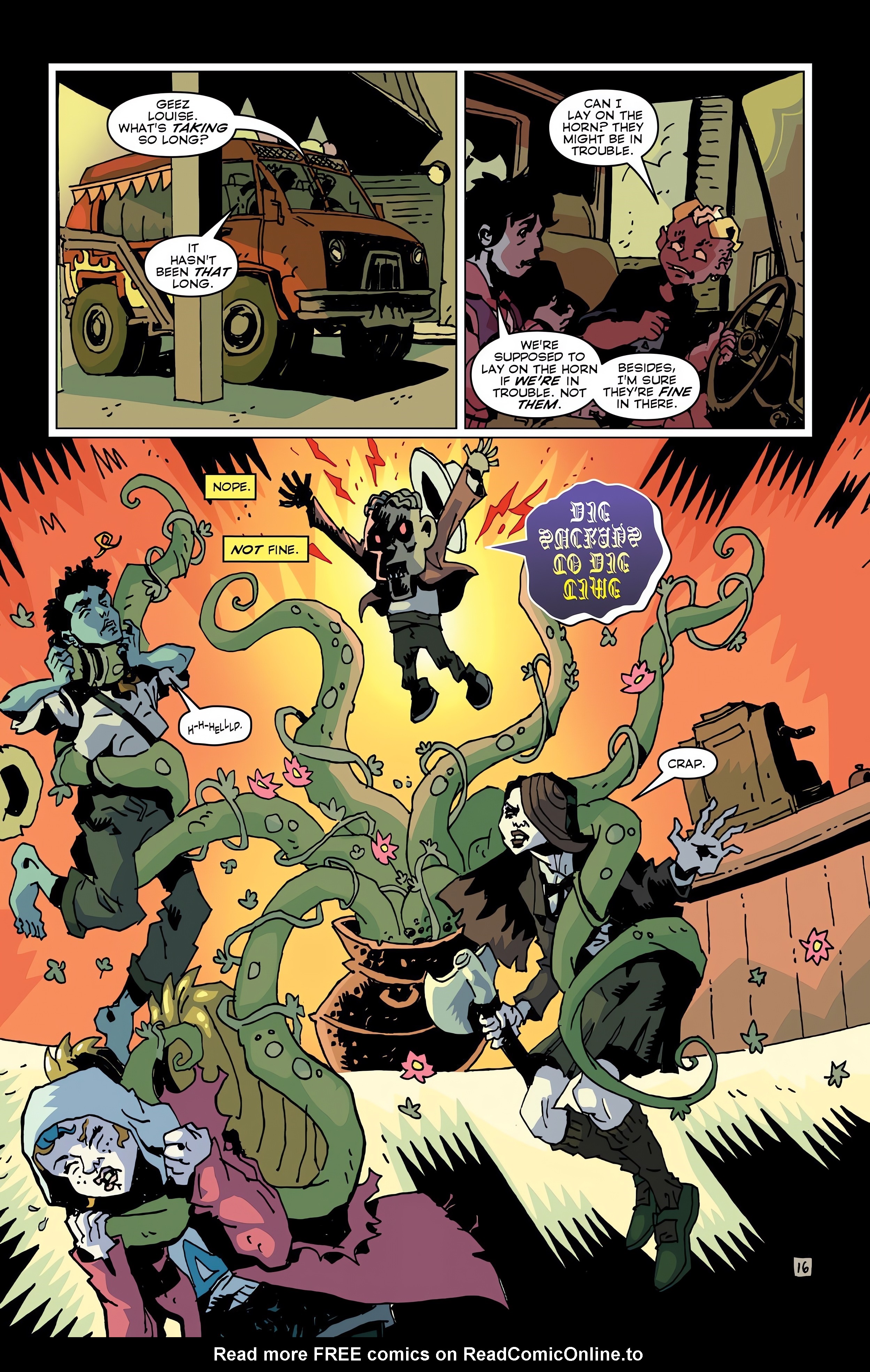 Read online In Hell We Fight! comic -  Issue #3 - 17