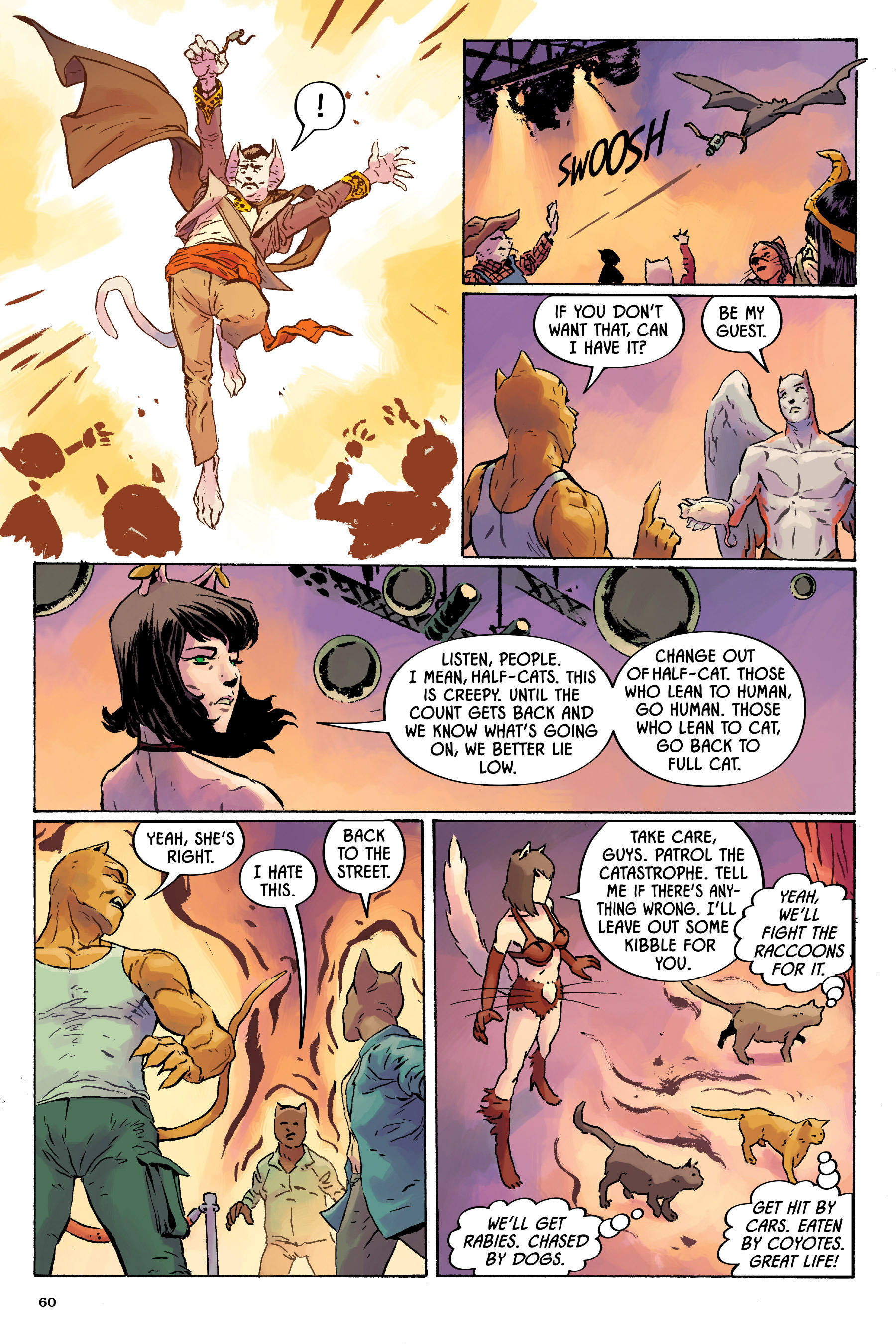 Read online Angel Catbird comic -  Issue # TPB 1 - 62
