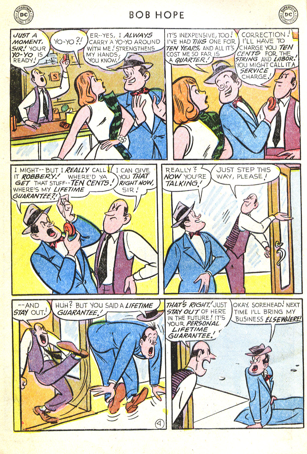 Read online The Adventures of Bob Hope comic -  Issue #30 - 6