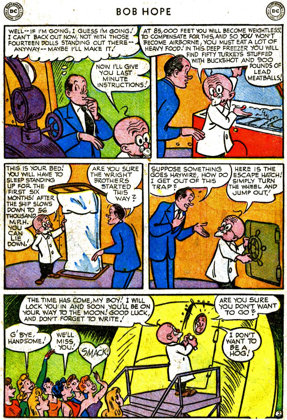 Read online The Adventures of Bob Hope comic -  Issue #24 - 27