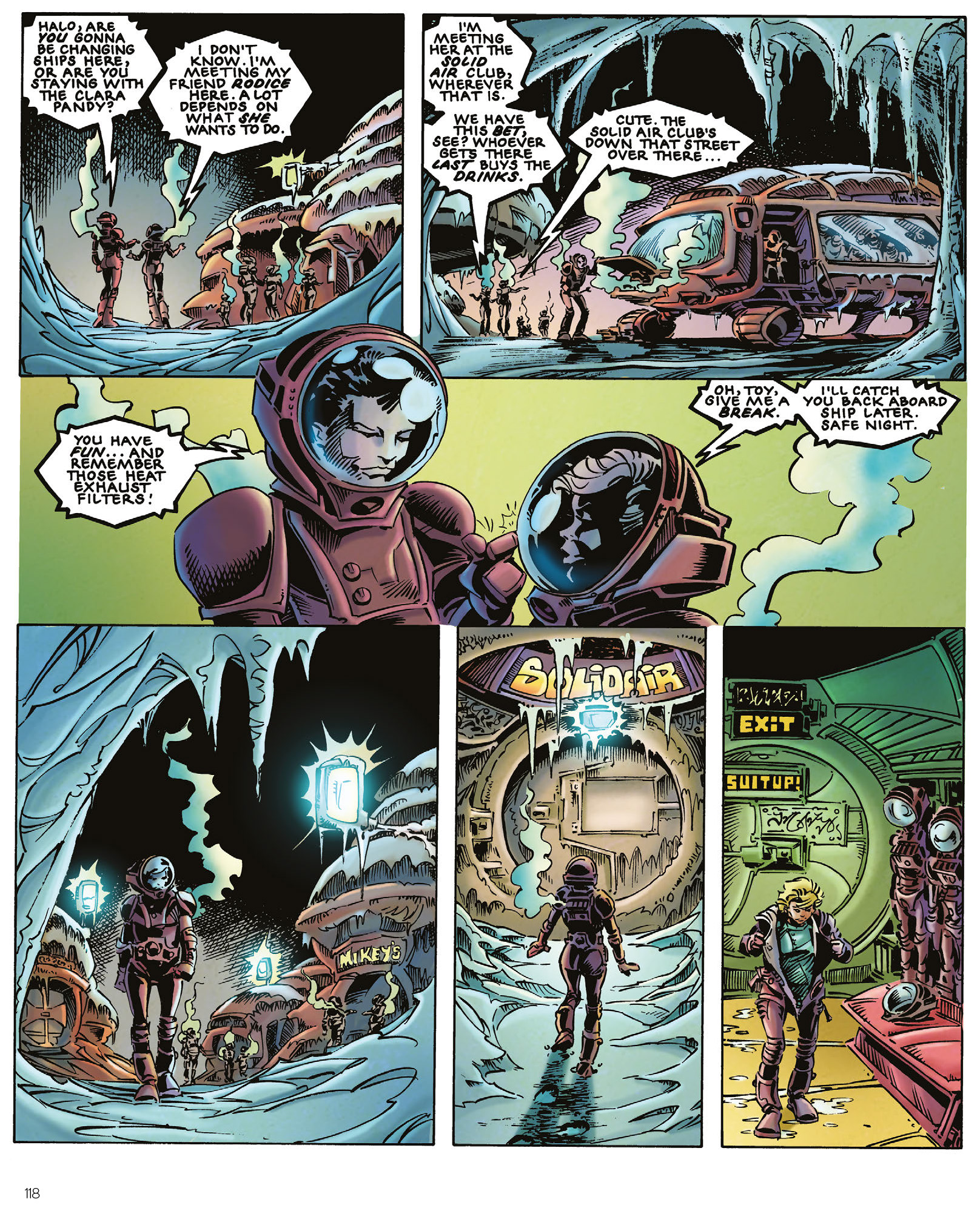 Read online The Ballad of Halo Jones: Full Colour Omnibus Edition comic -  Issue # TPB (Part 2) - 21