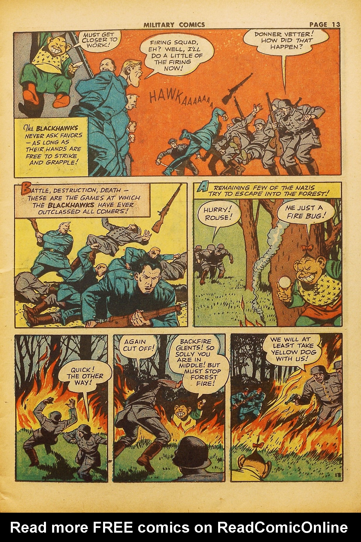 Read online Military Comics comic -  Issue #21 - 15