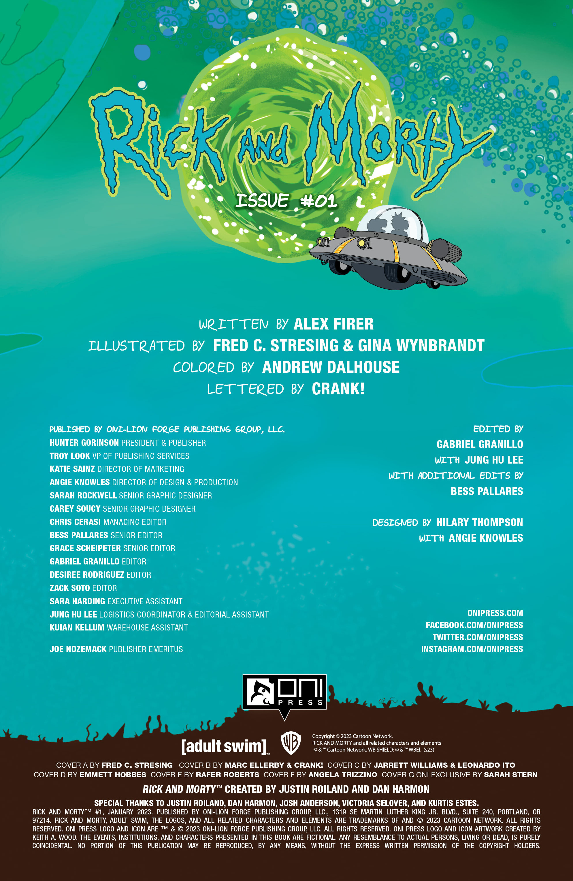 Read online Rick and Morty (2023) comic -  Issue #1 - 2