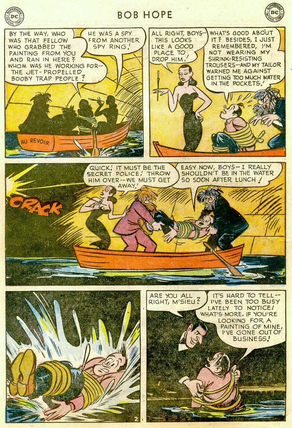 Read online The Adventures of Bob Hope comic -  Issue #19 - 28