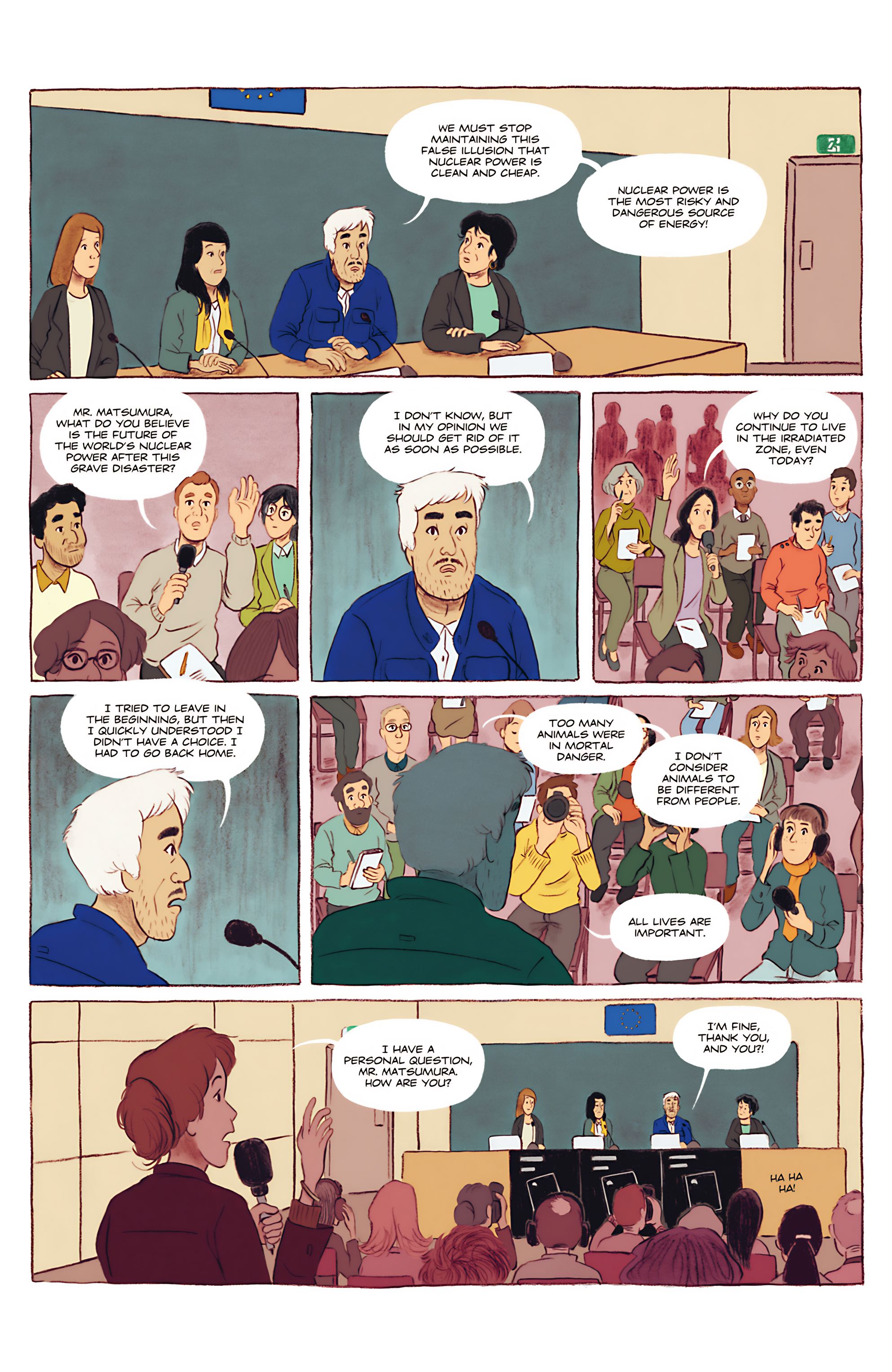 Read online Guardian of Fukushima comic -  Issue # TPB - 121