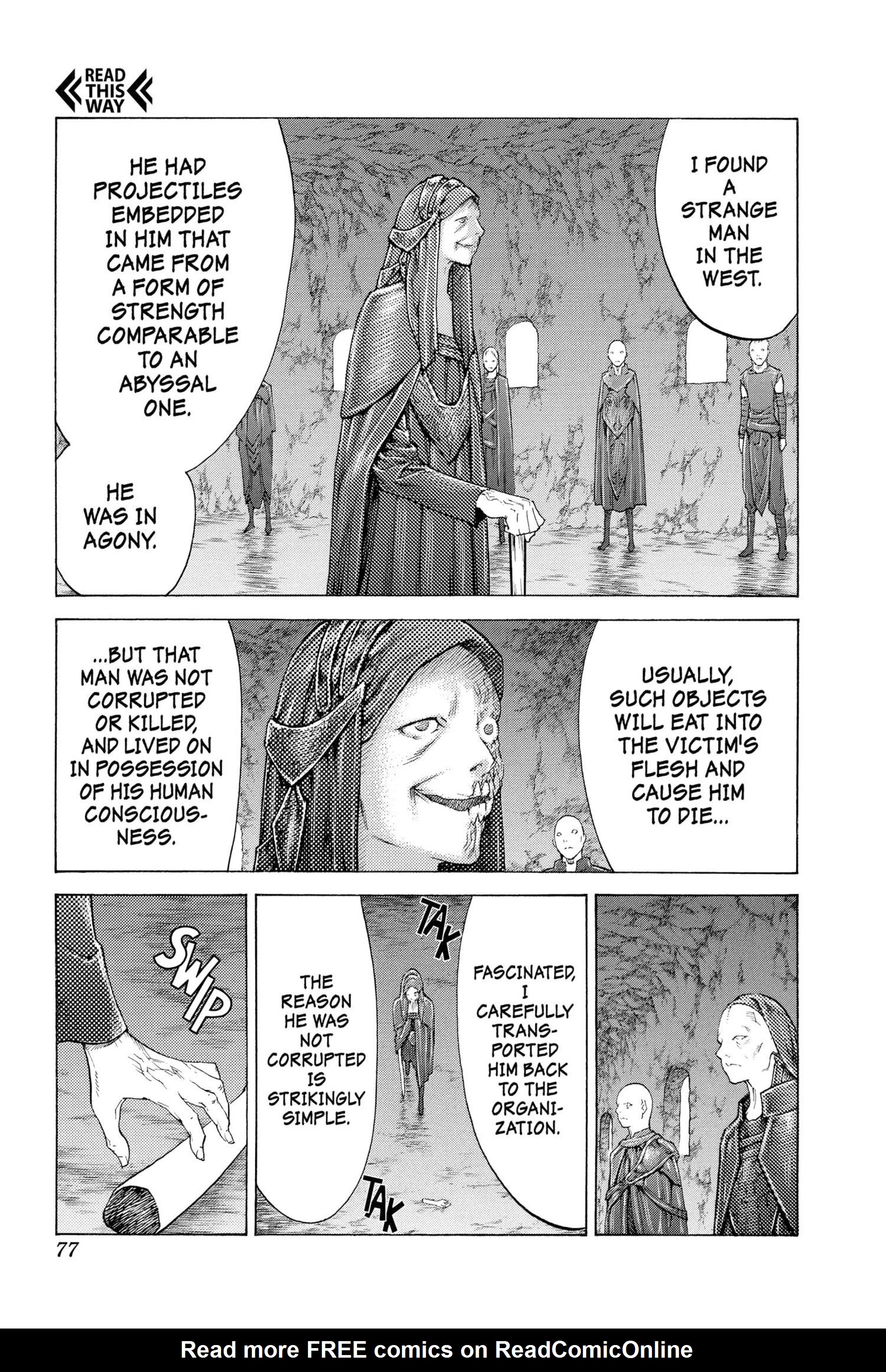 Read online Claymore comic -  Issue #20 - 74