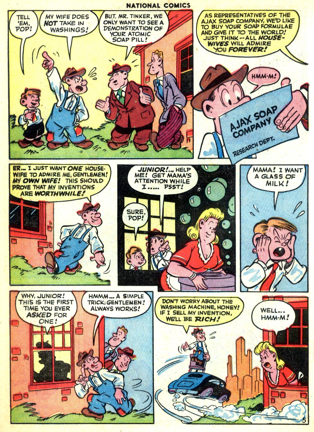 Read online National Comics comic -  Issue #54 - 34