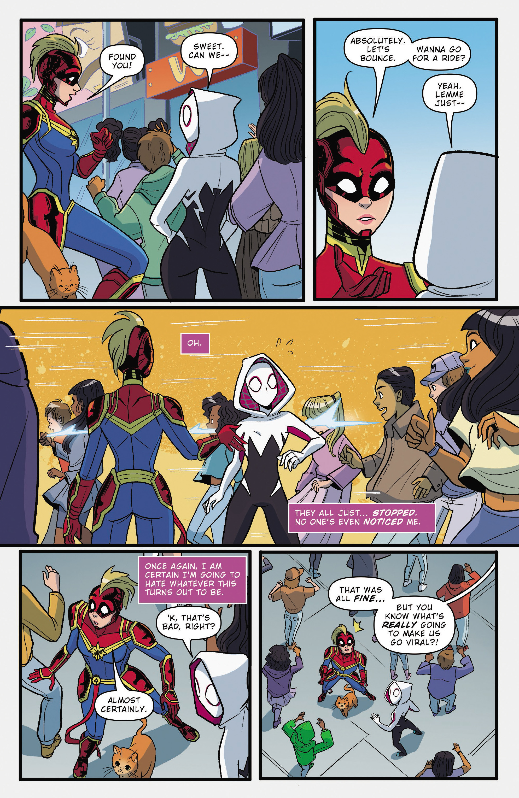 Read online Captain Marvel: Game On comic -  Issue # TPB (Part 2) - 47