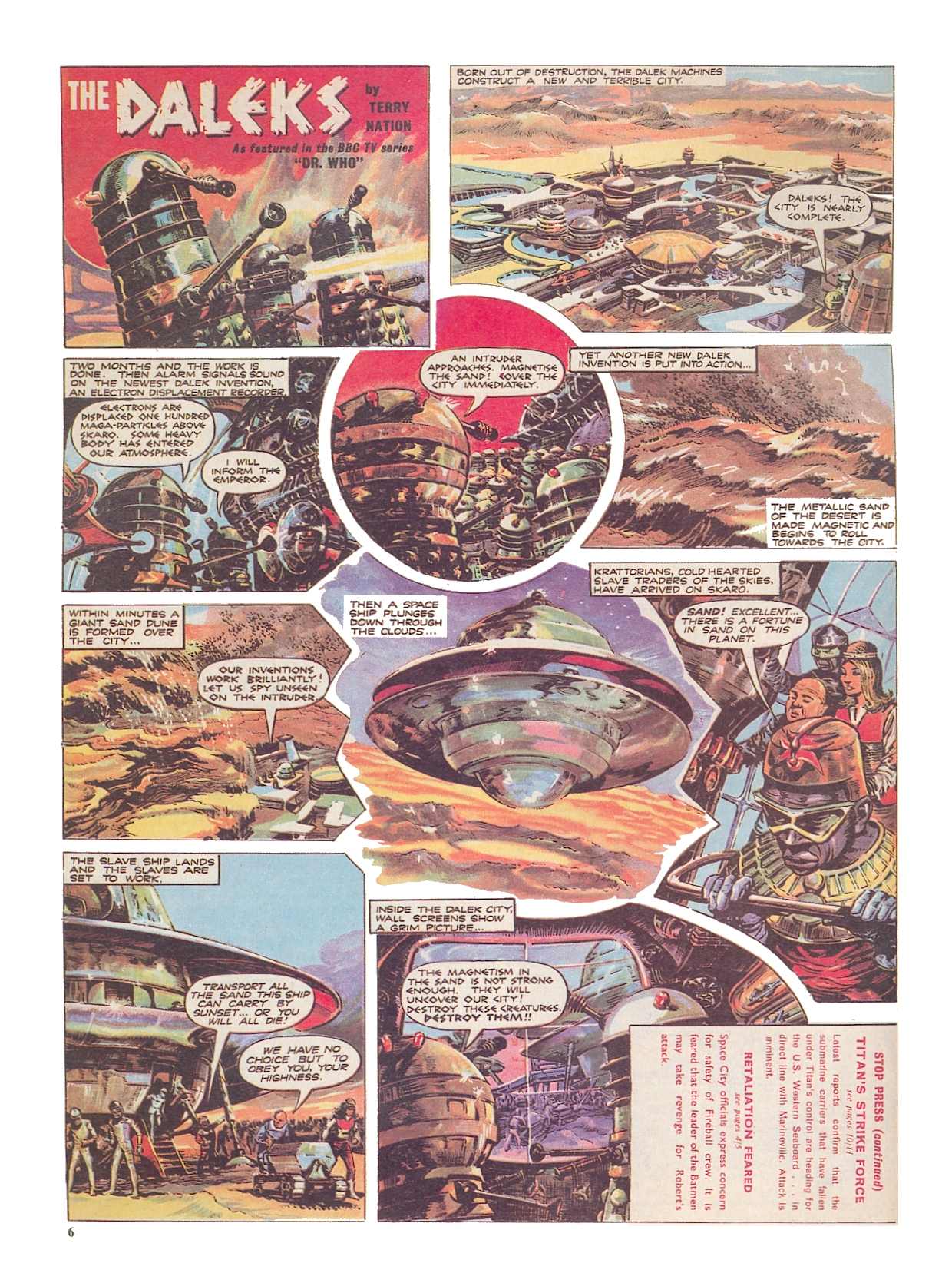 Read online Dalek Chronicles comic -  Issue # TPB - 6