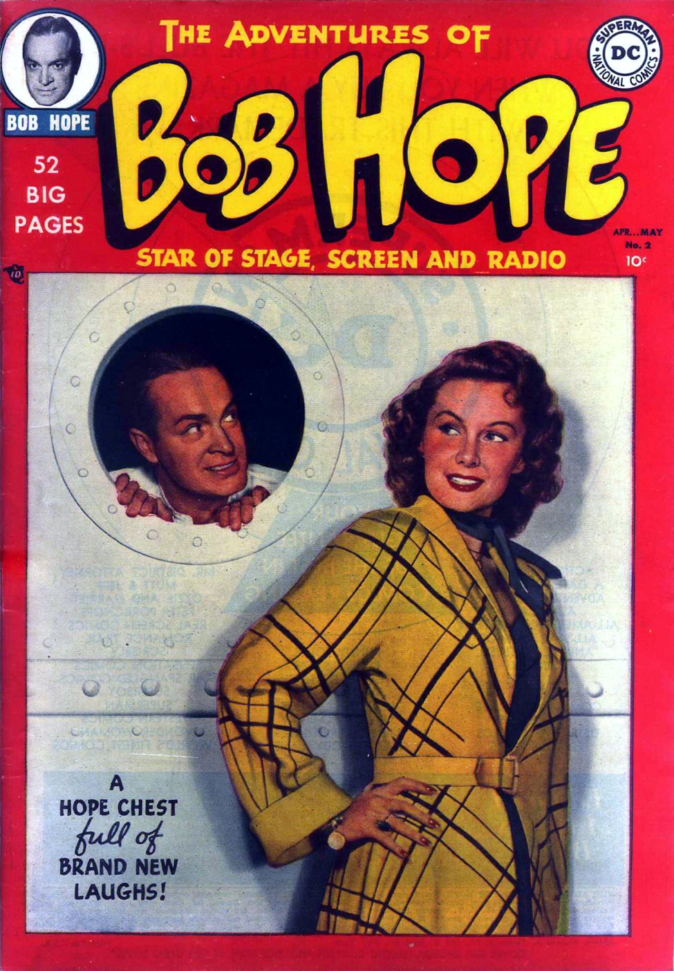 Read online The Adventures of Bob Hope comic -  Issue #2 - 1