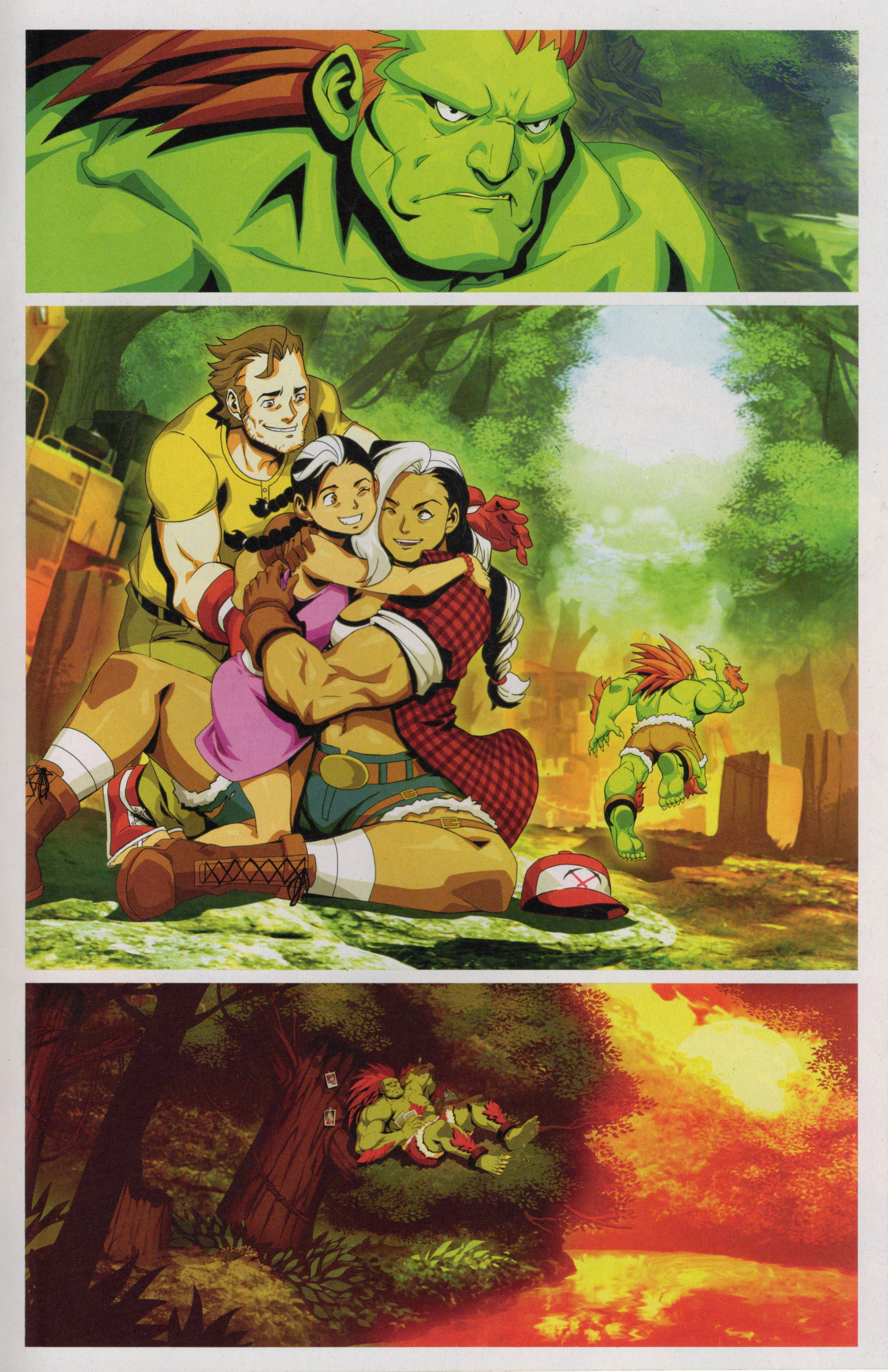 Read online Free Comic Book Day 2022 comic -  Issue # Udon Street Fighter Masters Blanka - 23