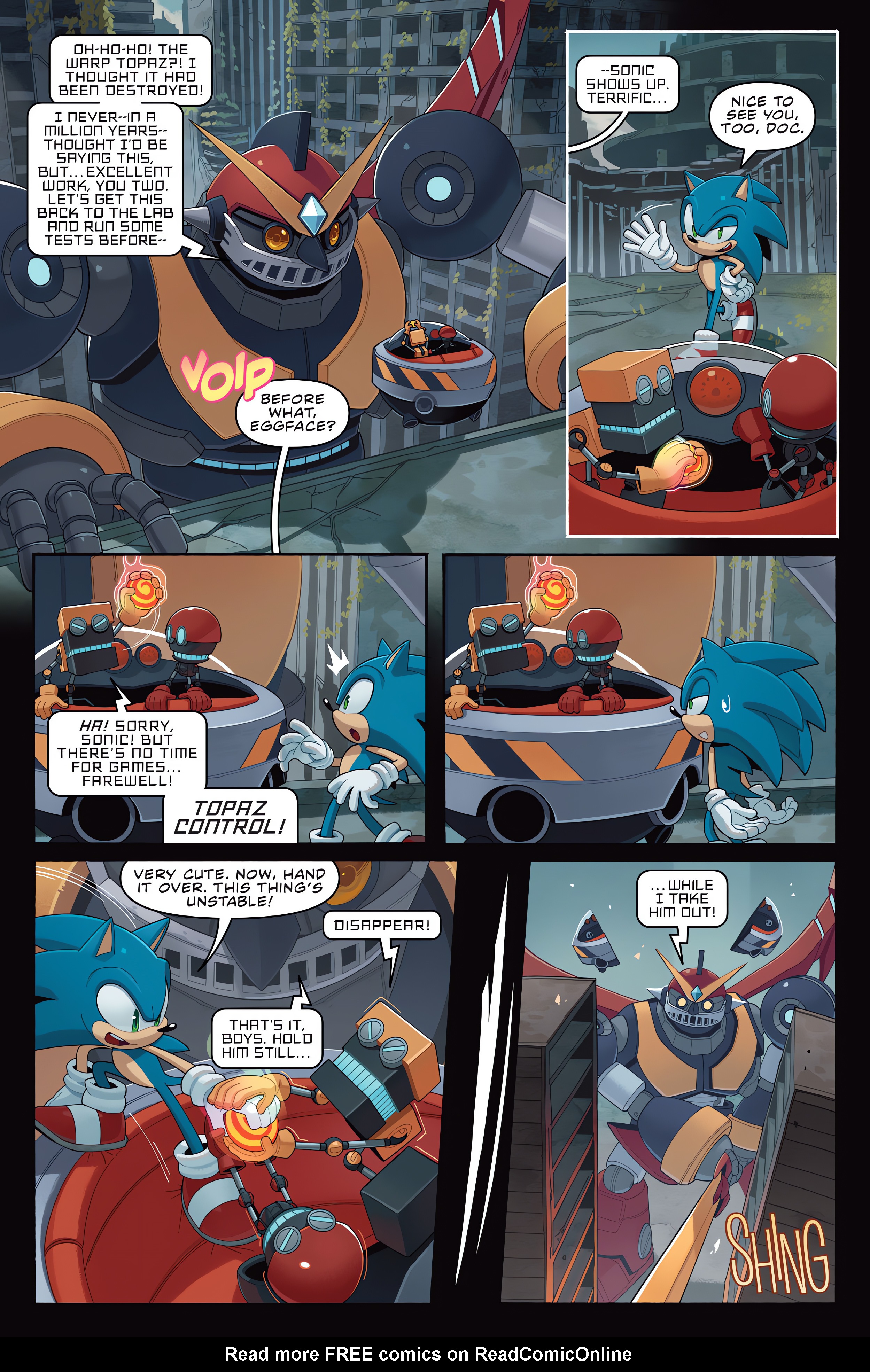 Read online Sonic the Hedgehog’s 900th Adventure comic -  Issue # Full - 24