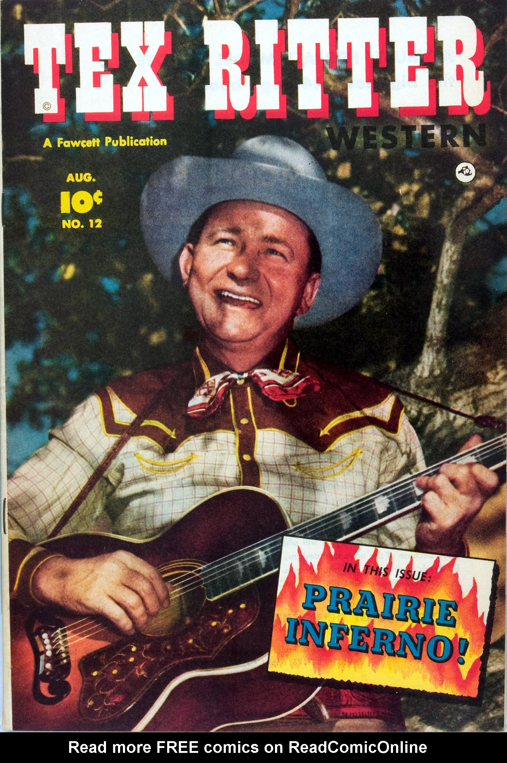 Read online Tex Ritter Western comic -  Issue #12 - 1