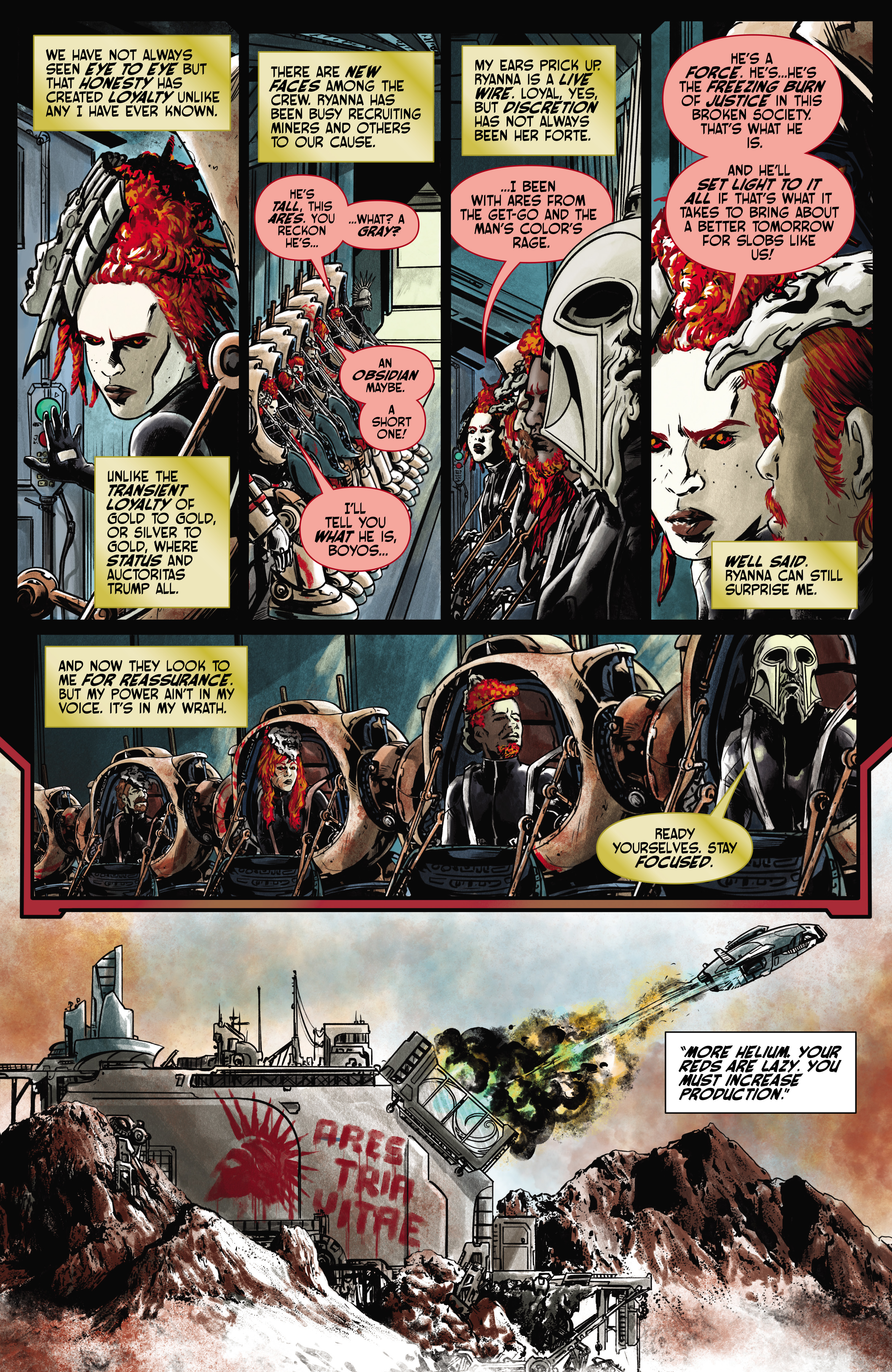 Read online Pierce Brown's Red Rising: Sons of Ares: Forbidden Song comic -  Issue # TPB - 10