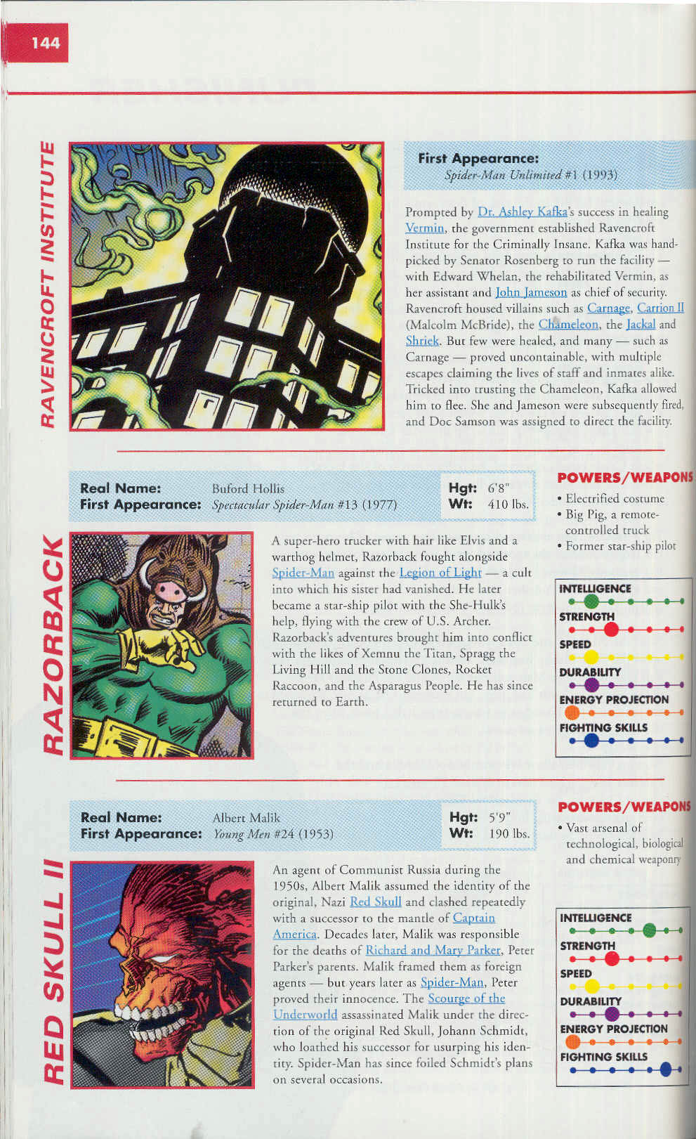 Read online Marvel Encyclopedia comic -  Issue # TPB 4 - 143