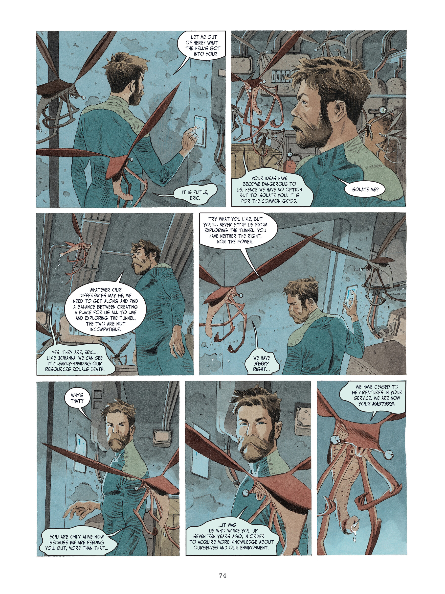 Read online Project ARKA: Into the Dark Unknown comic -  Issue # TPB - 75
