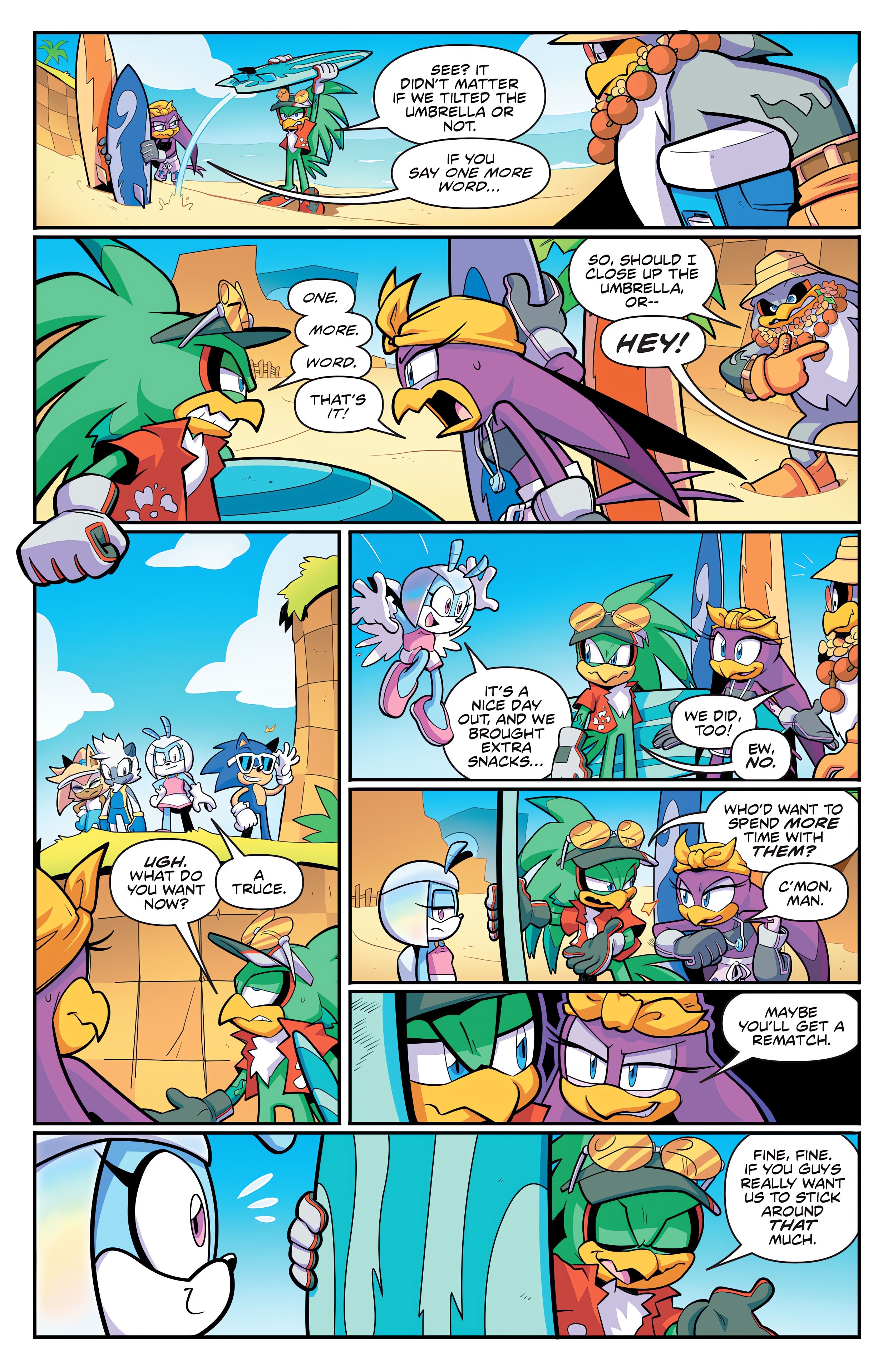 Read online IDW Endless Summer Sonic the Hedgehog comic -  Issue # Full - 23