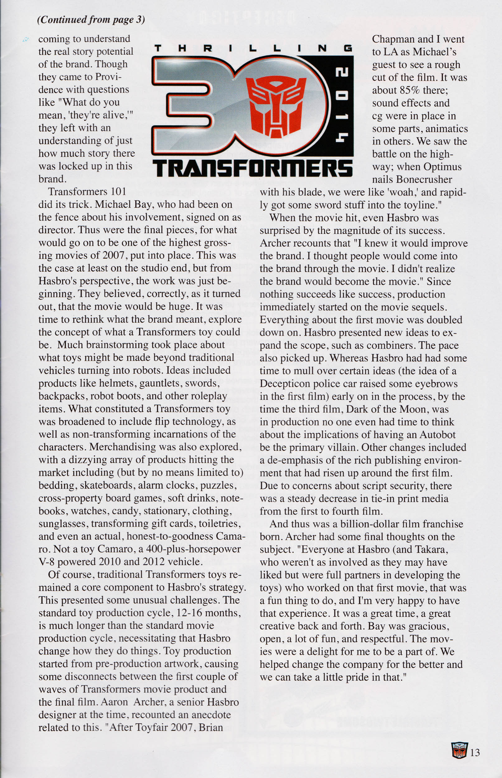 Read online Transformers: Collectors' Club comic -  Issue #58 - 13