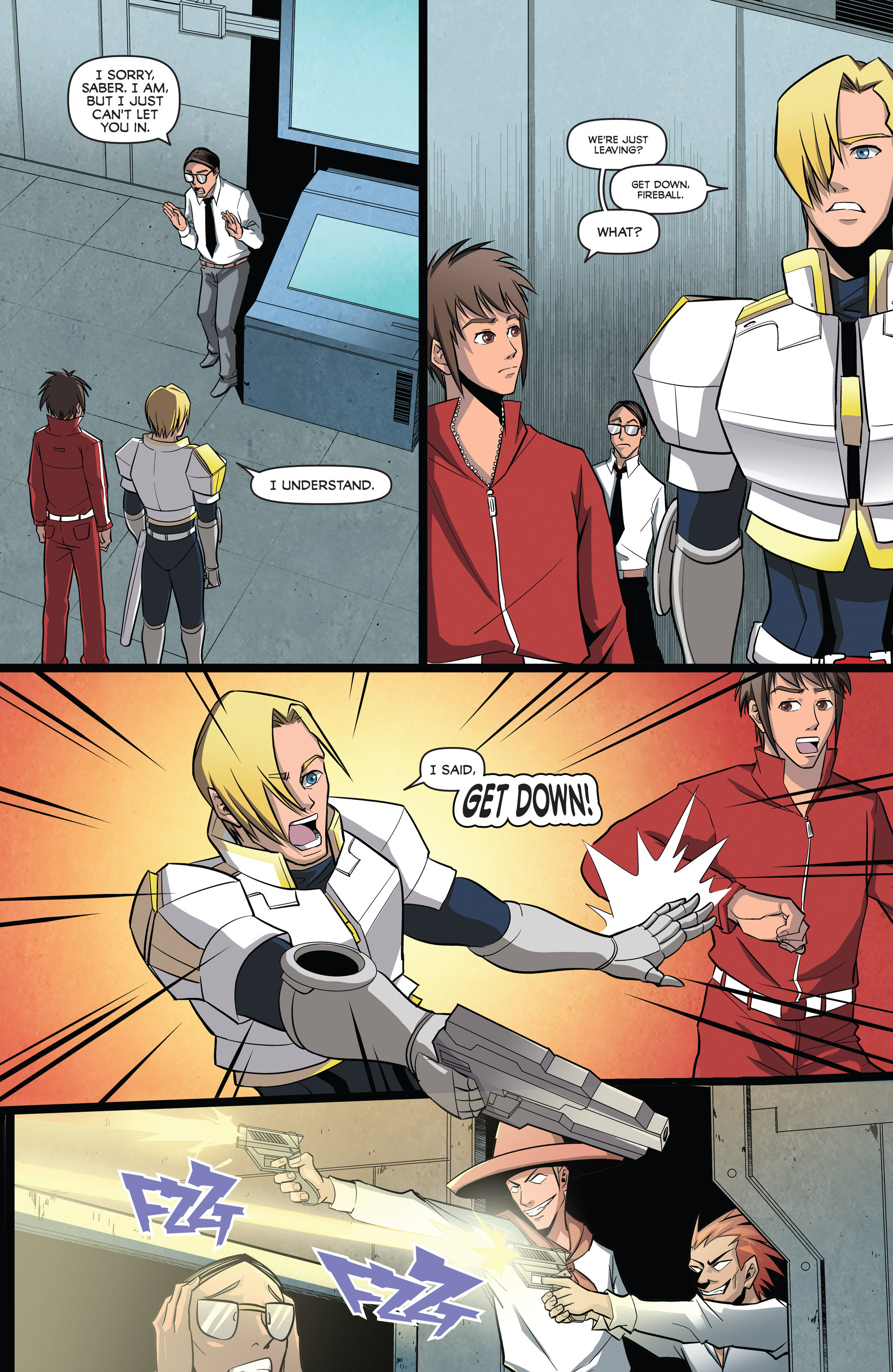 Read online Saber Rider and the Star Sheriffs comic -  Issue #2 - 22