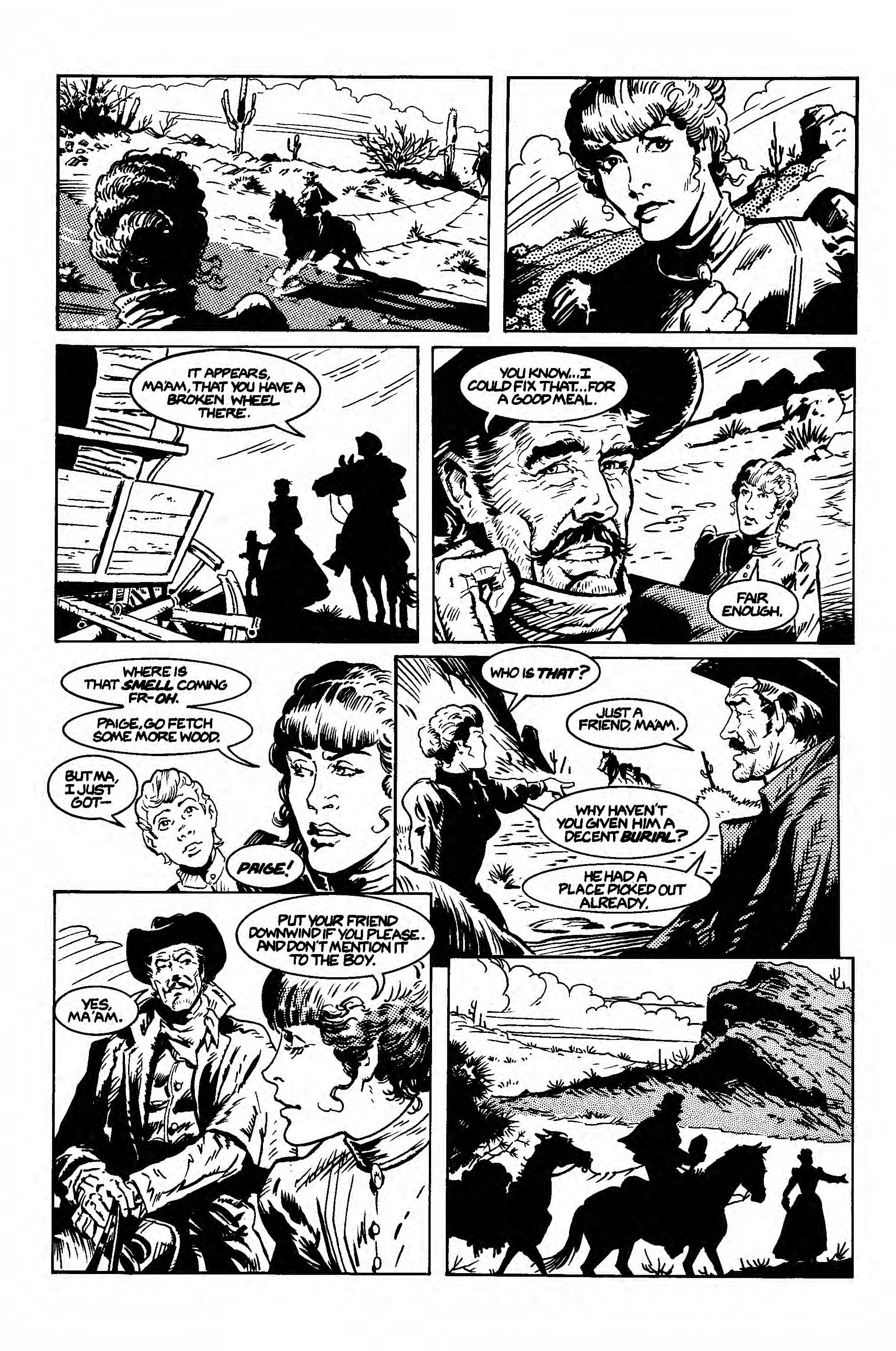 Read online Bounty and Navarro: Tales of the Old West comic -  Issue # TPB - 10