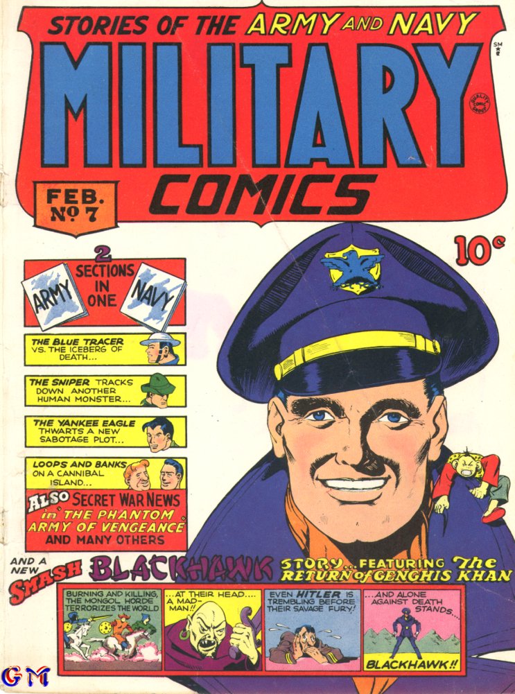 Read online Military Comics comic -  Issue #7 - 1