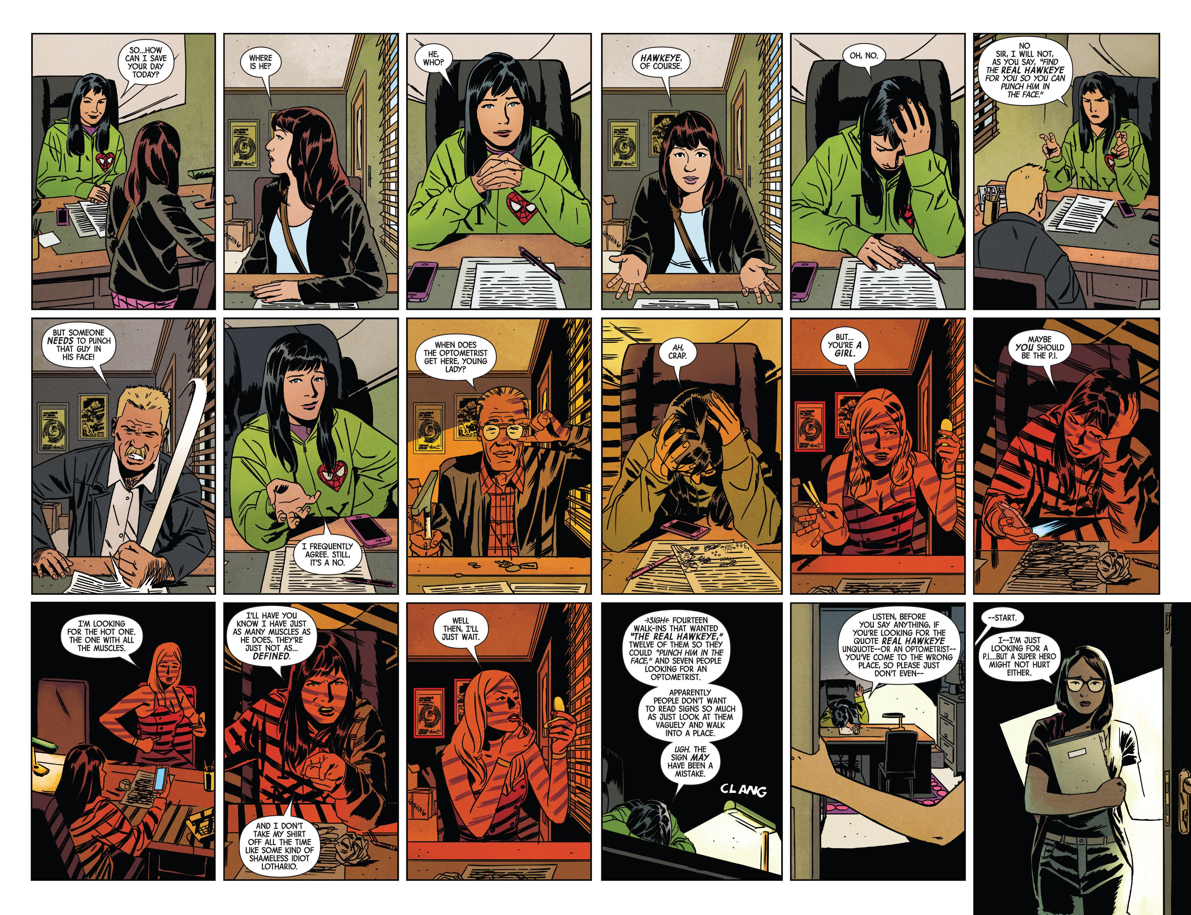 Read online Hawkeye (2016) comic -  Issue #1 - 11