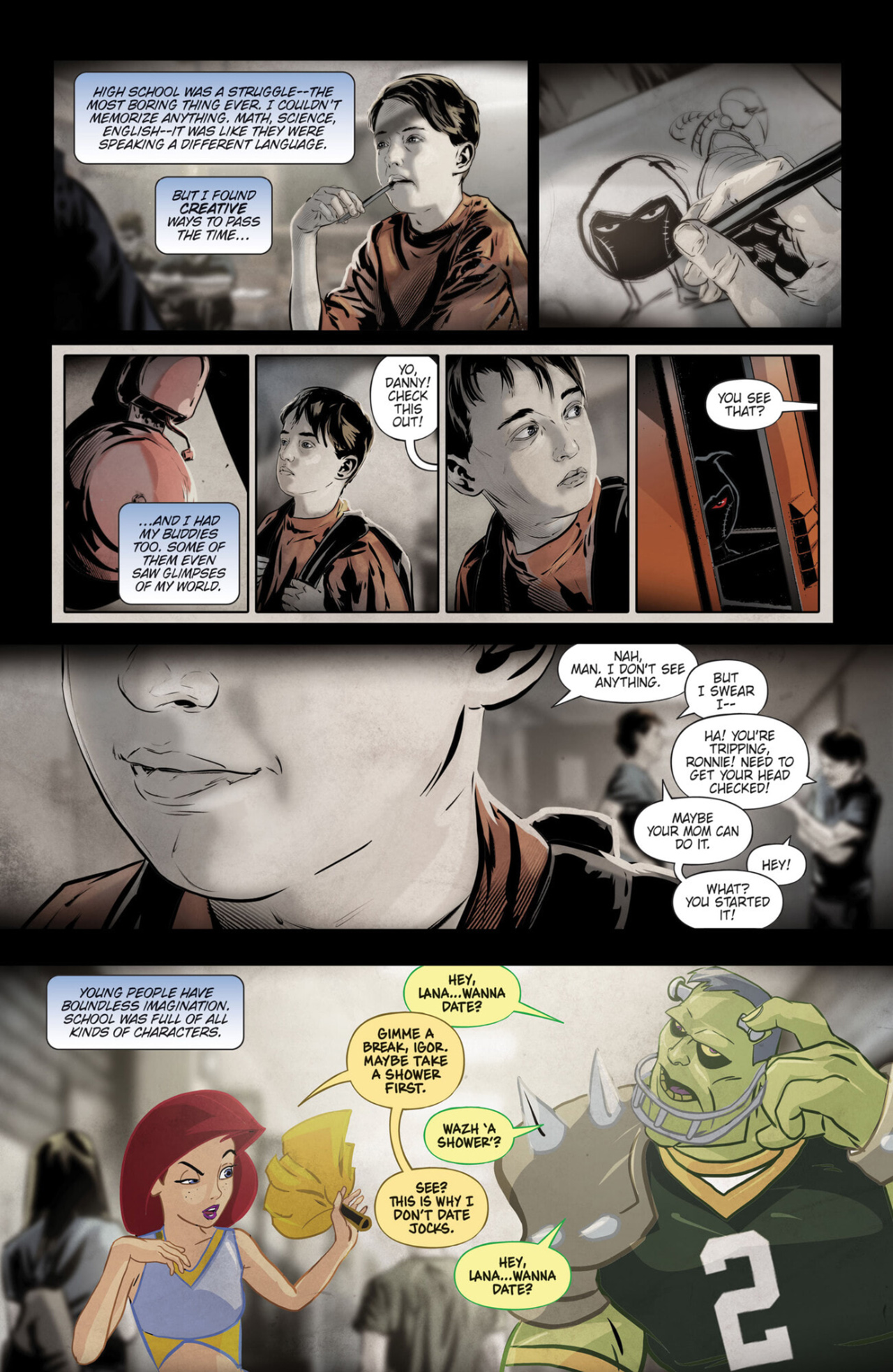 Read online Something Epic comic -  Issue #3 - 11