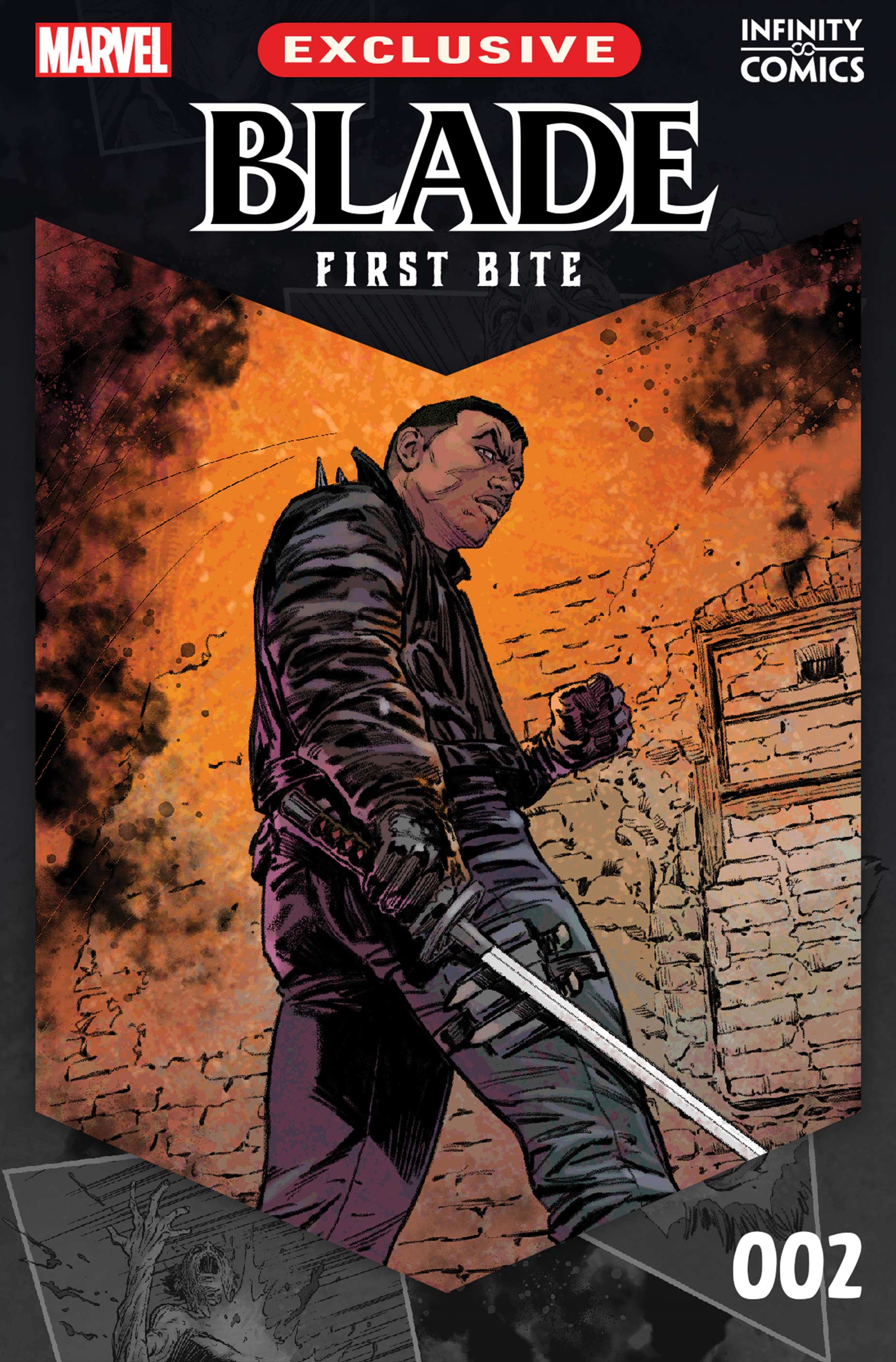 Read online Blade: First Bite Infinity Comic comic -  Issue #2 - 1