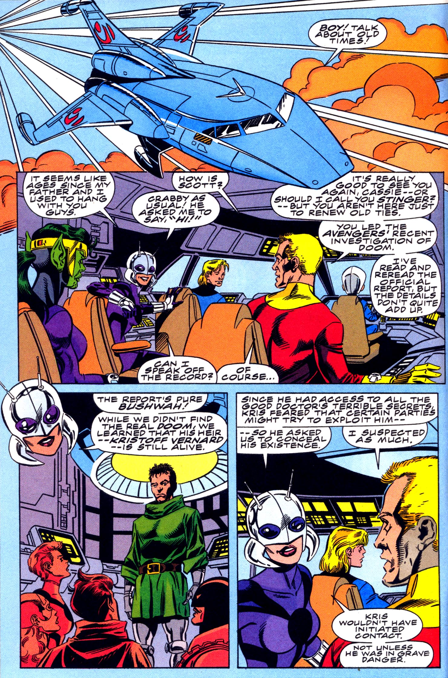 Read online Fantastic Five comic -  Issue #5 - 5
