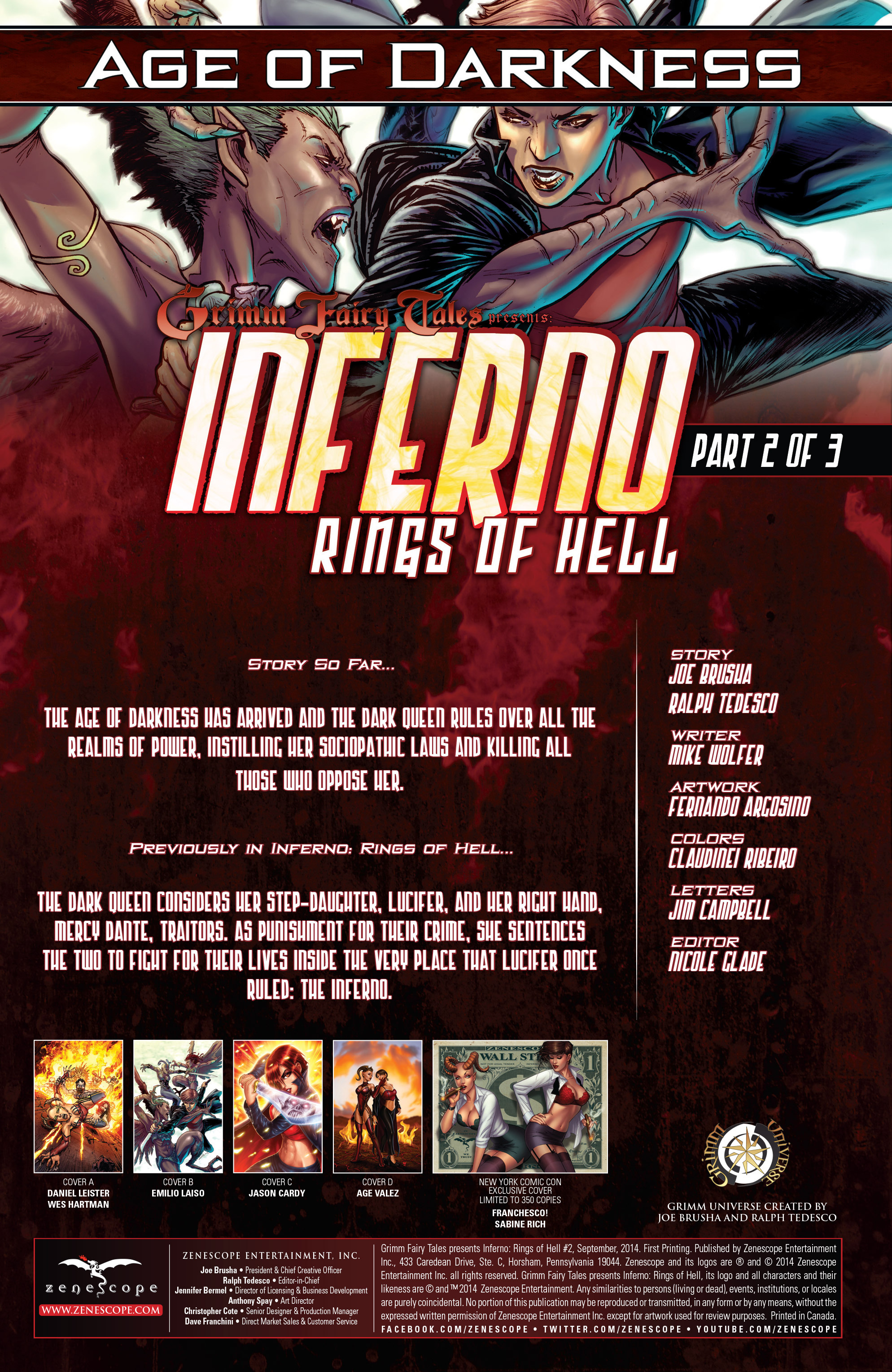 Read online Grimm Fairy Tales presents Inferno: Rings of Hell comic -  Issue #2 - 3