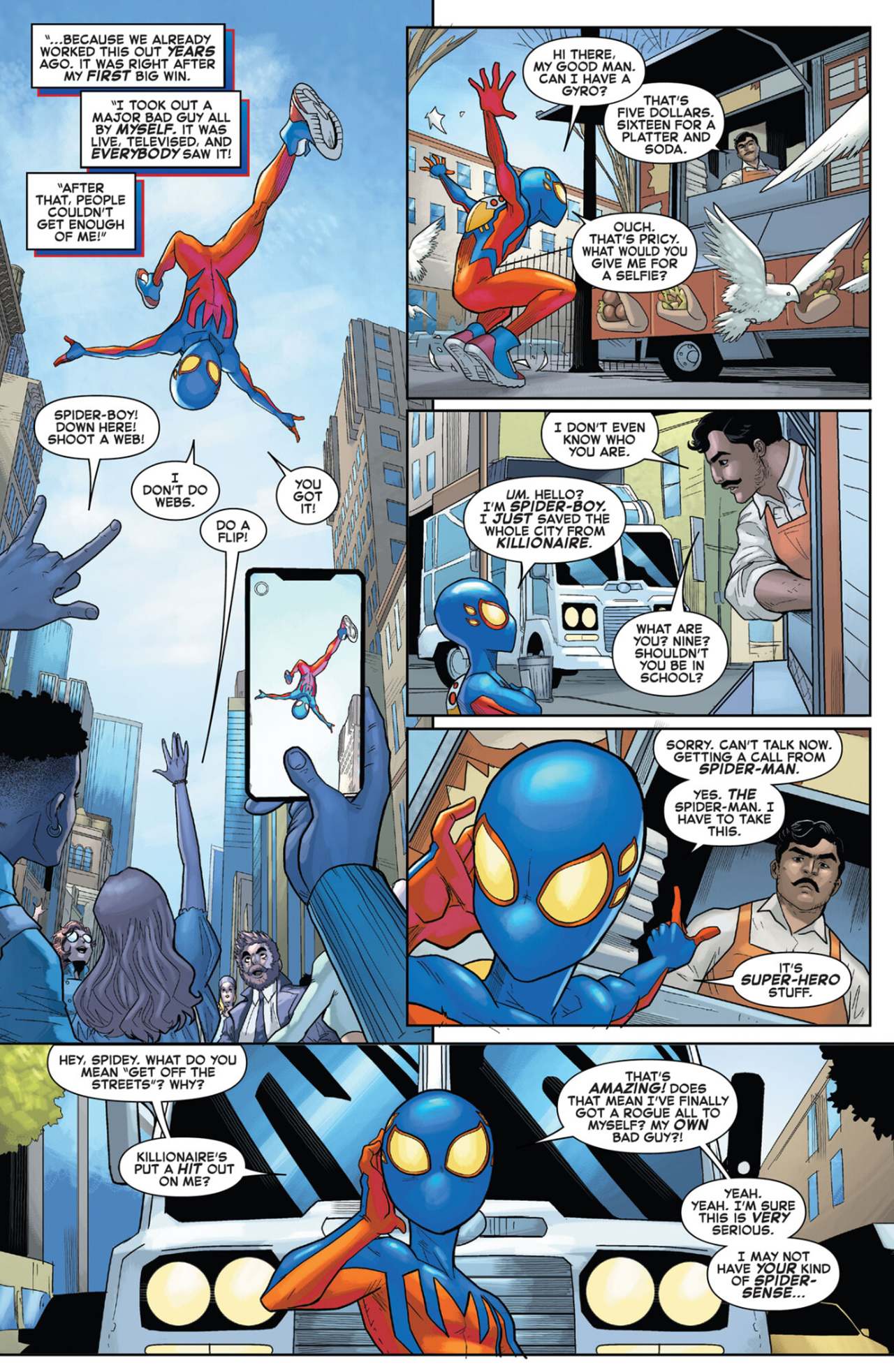 Read online Spider-Man (2022) comic -  Issue #11 - 14