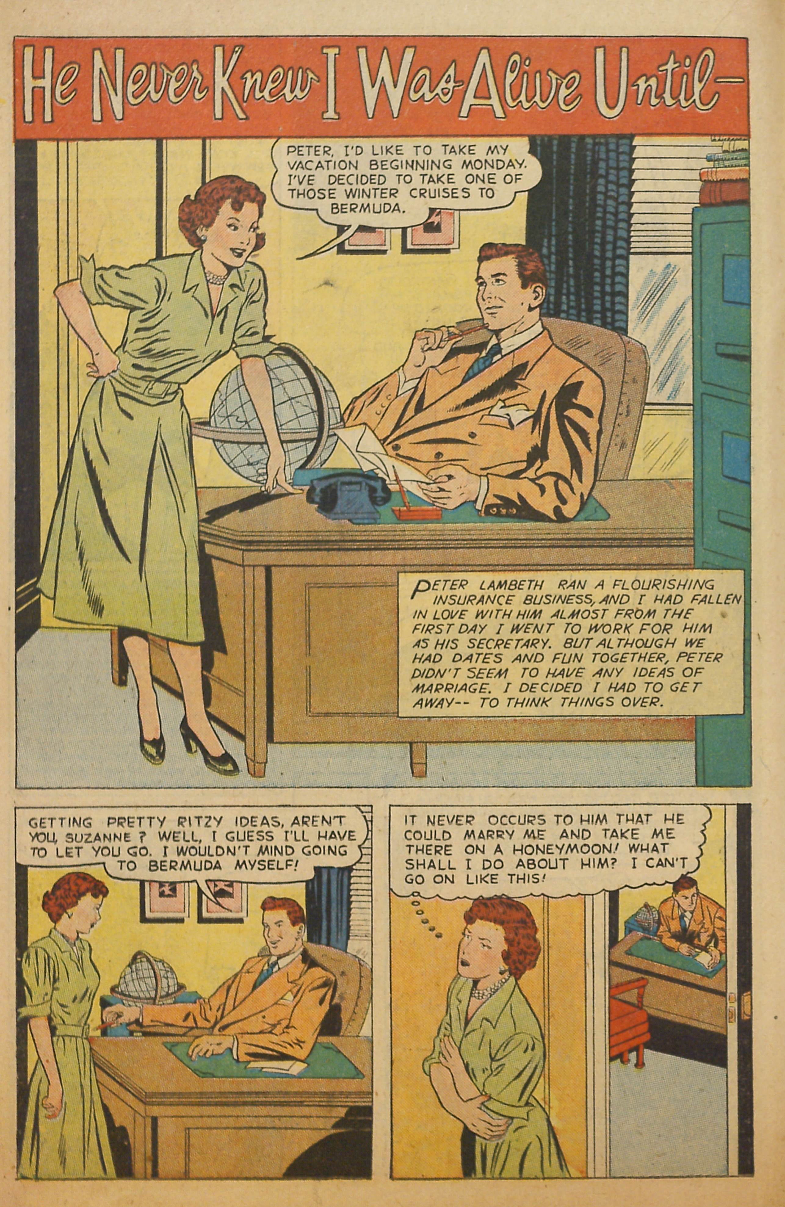 Read online Glamorous Romances comic -  Issue #46 - 18