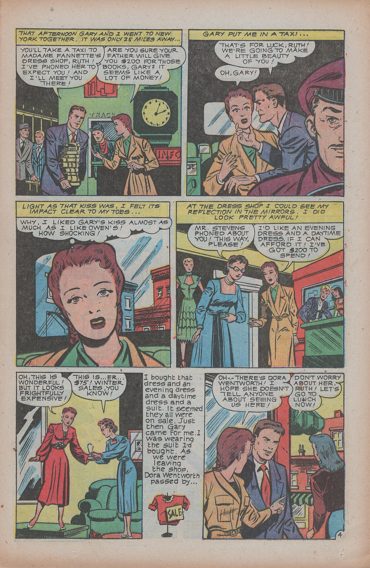 Read online Glamorous Romances comic -  Issue #55 - 13