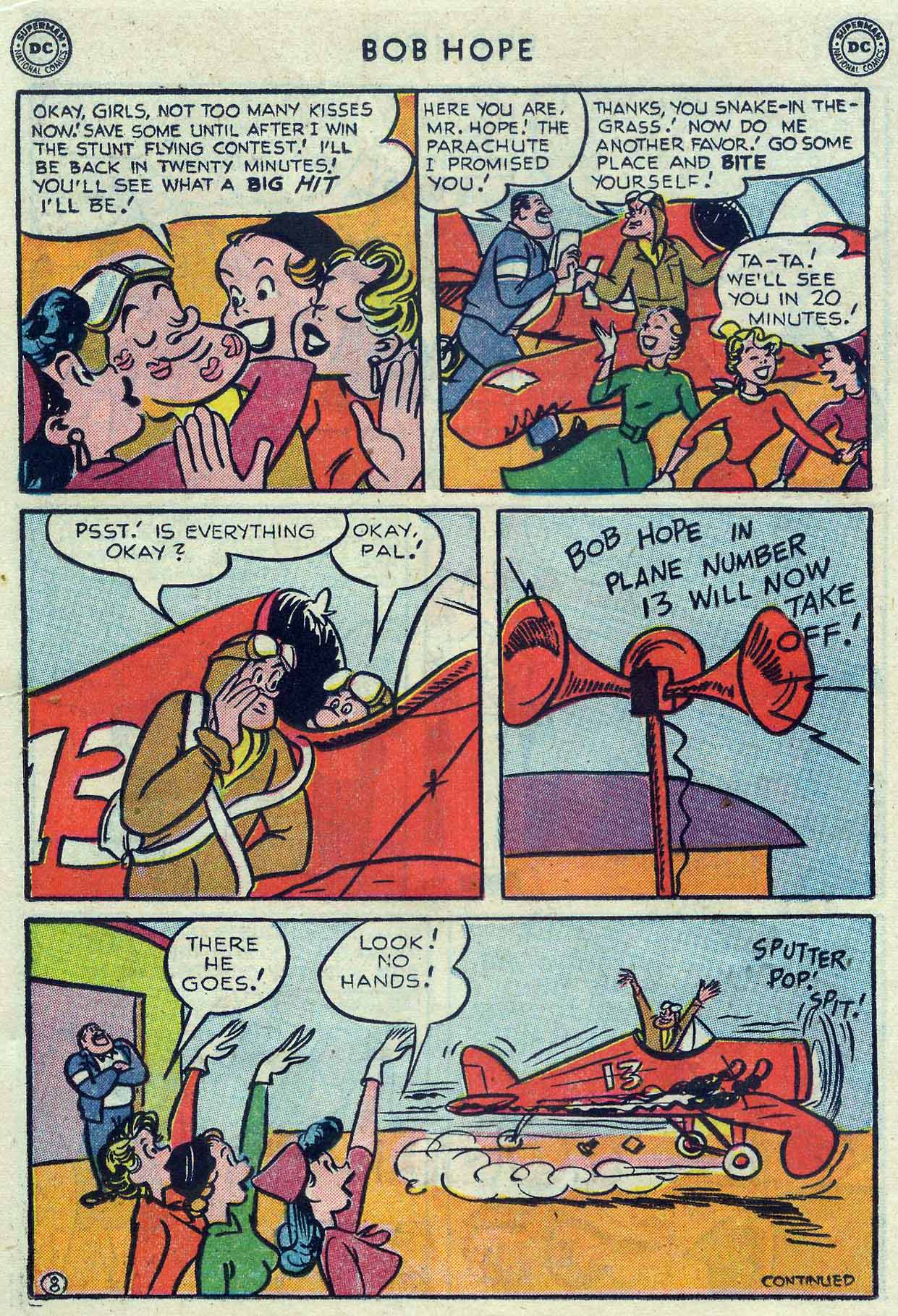 Read online The Adventures of Bob Hope comic -  Issue #26 - 20