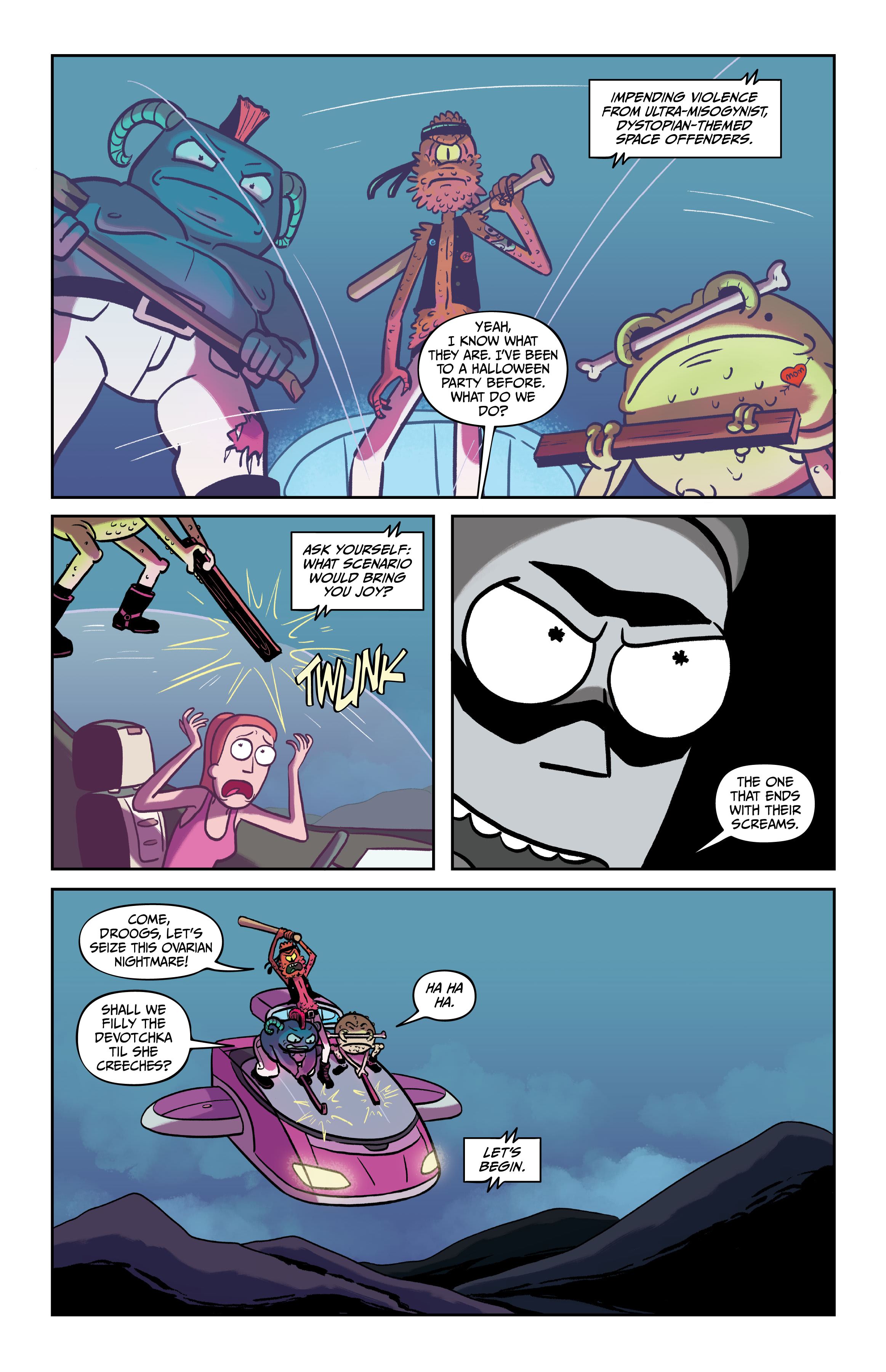 Read online Rick and Morty Deluxe Edition comic -  Issue # TPB 5 (Part 1) - 95