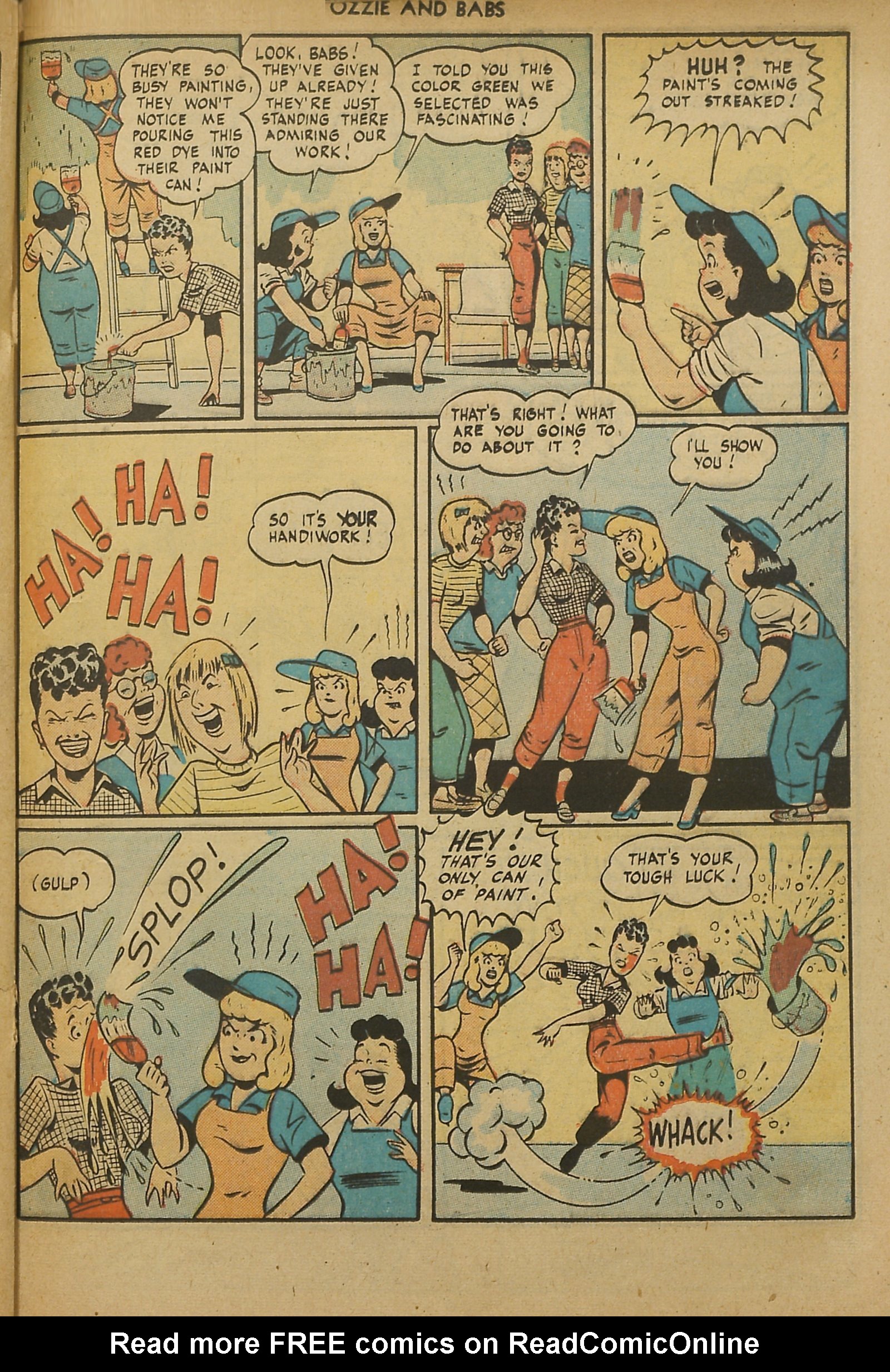 Read online Ozzie And Babs comic -  Issue #11 - 29