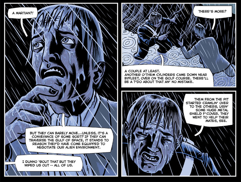Read online H. G. Wells' The War of the Worlds comic -  Issue # TPB - 37