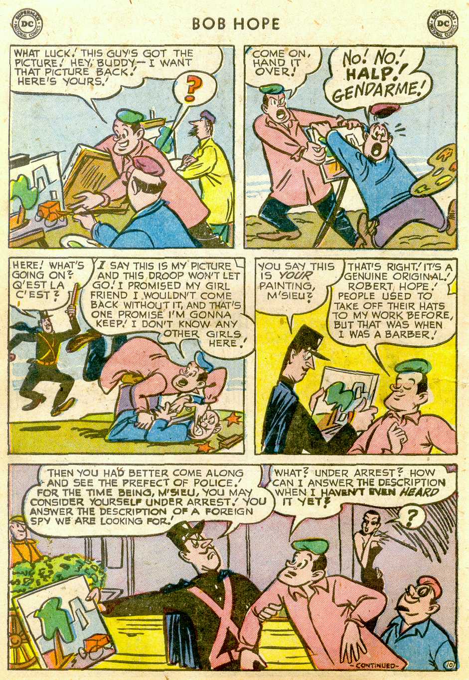 Read online The Adventures of Bob Hope comic -  Issue #19 - 12