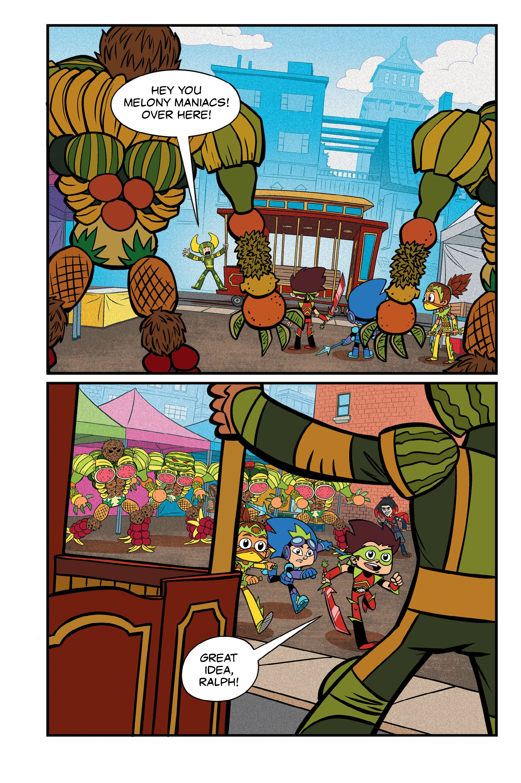 Read online Fruit Ninja: Frenzy Force comic -  Issue # TPB - 48