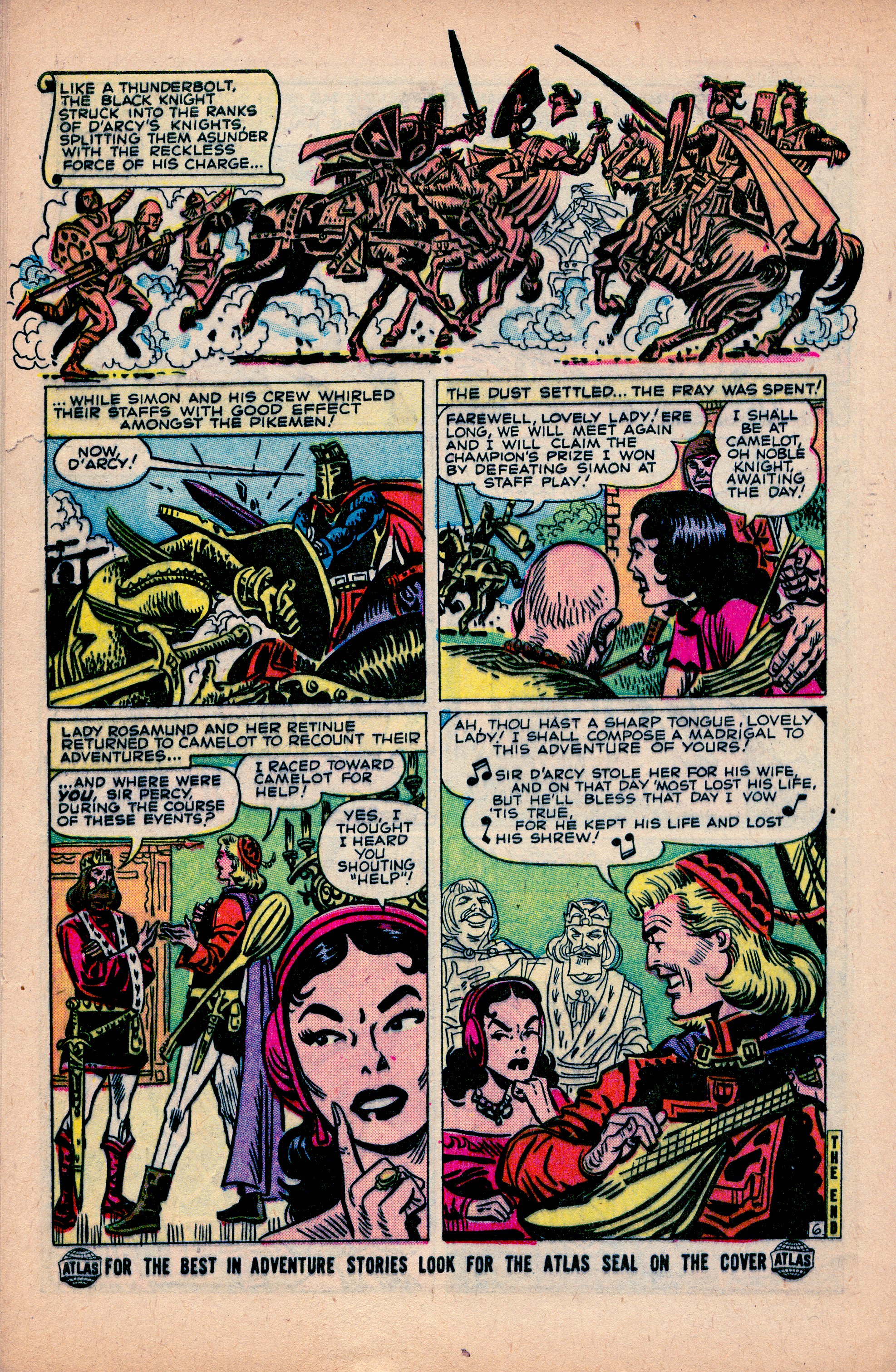 Read online Black Knight (1955) comic -  Issue #3 - 34