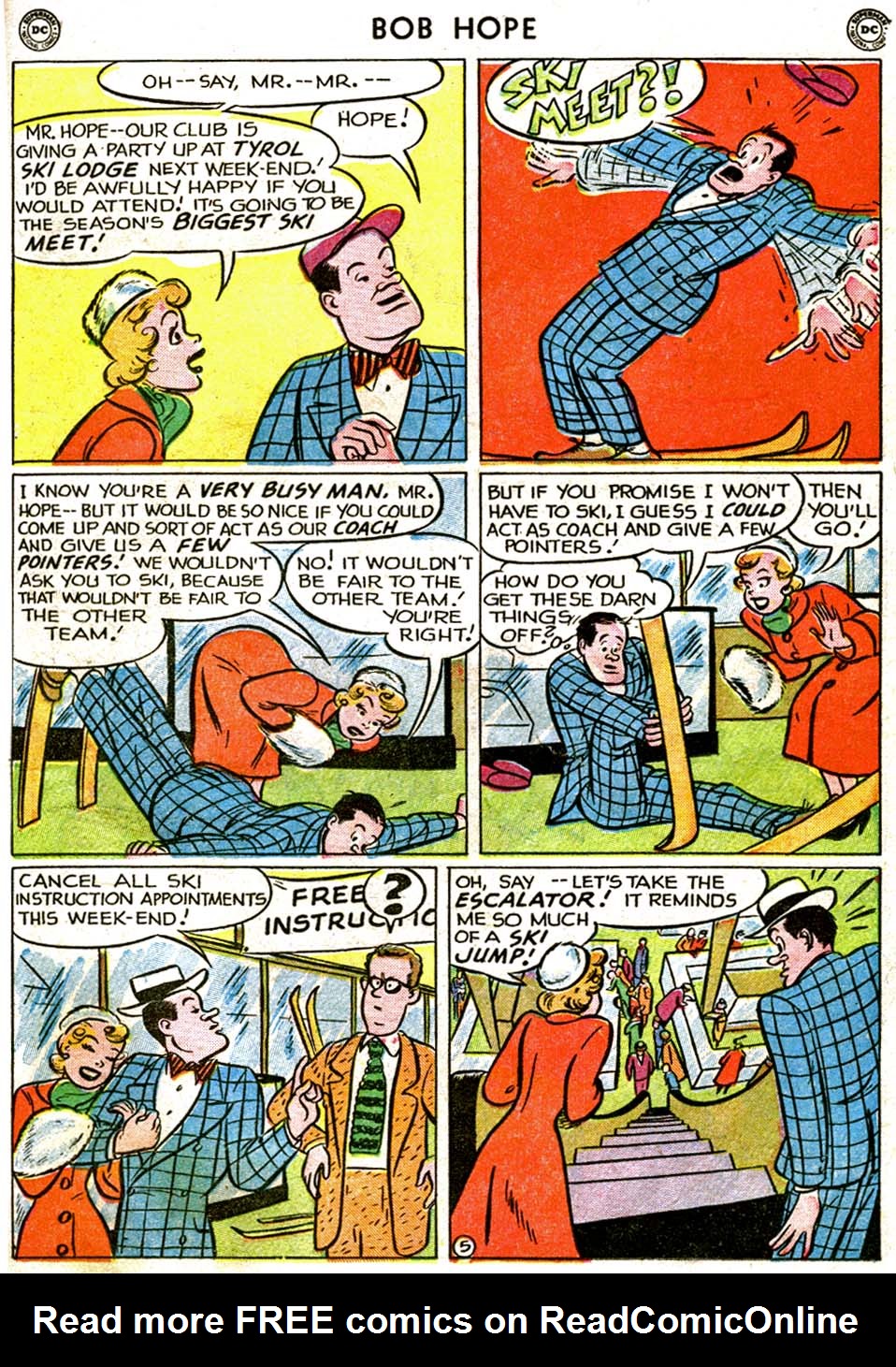 Read online The Adventures of Bob Hope comic -  Issue #1 - 21