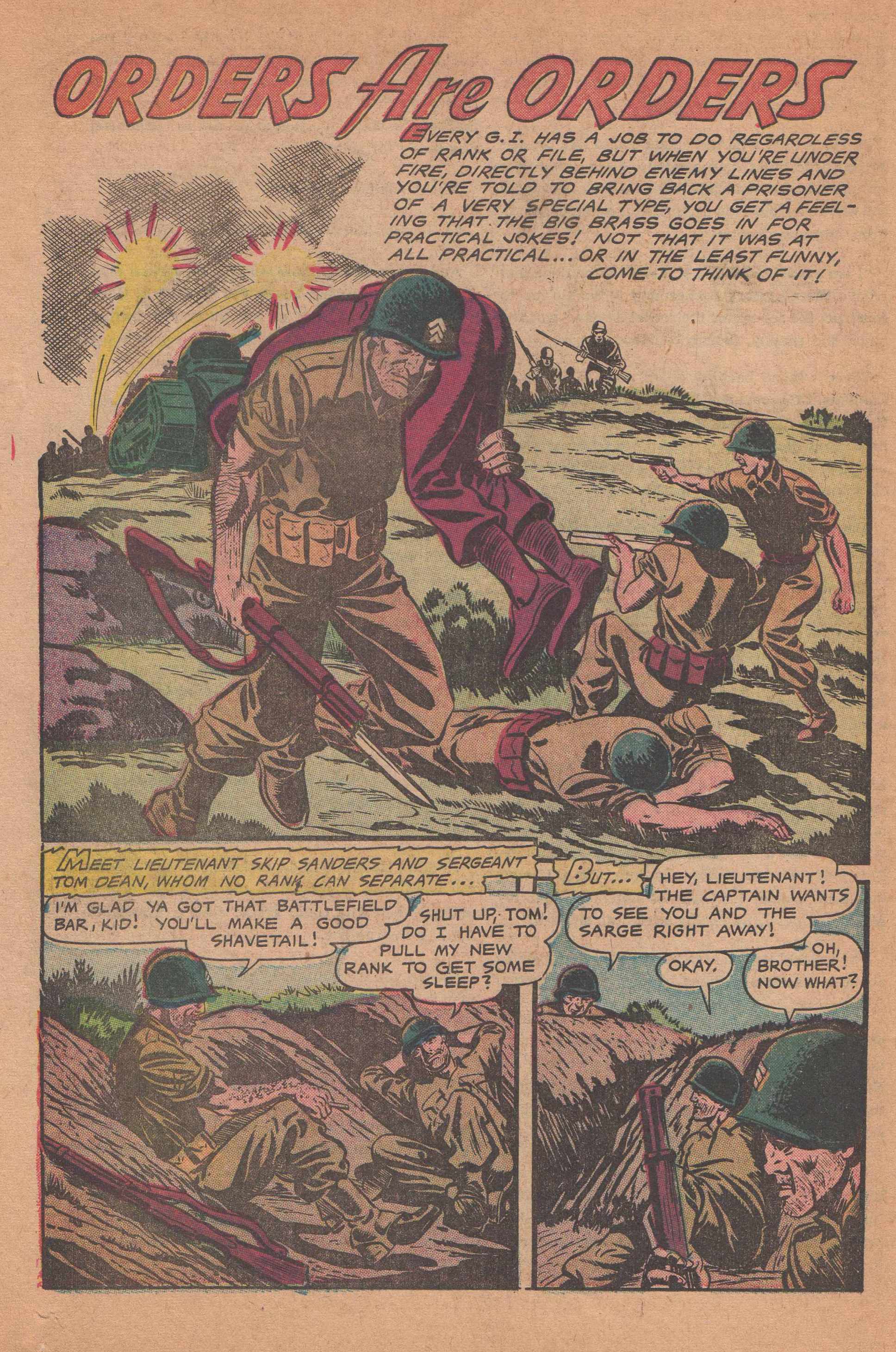Read online Men in Action (1957) comic -  Issue #2 - 29